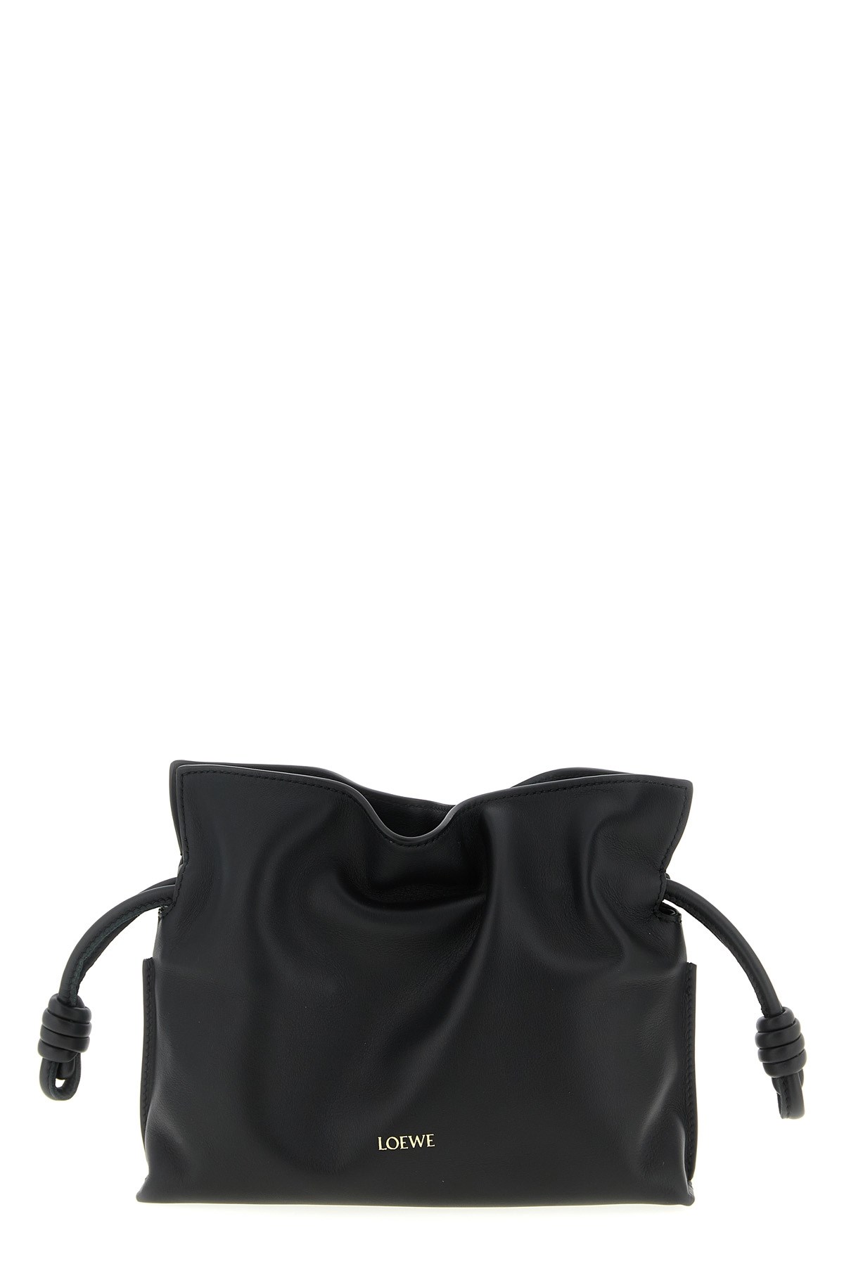 Loewe 'flamenco' Mini Clutch In Black