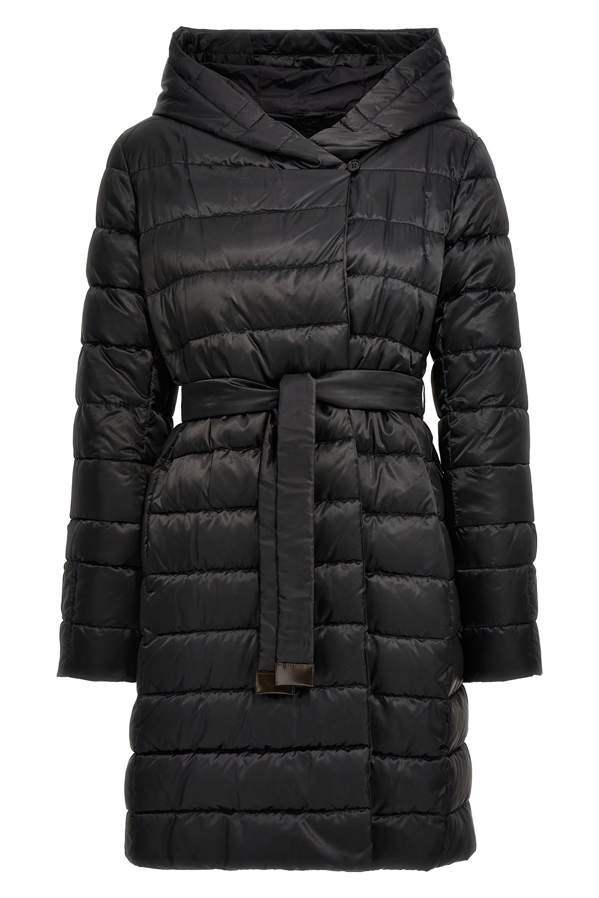 Max Mara The Cube Novef Reversible Down Jacket In Black