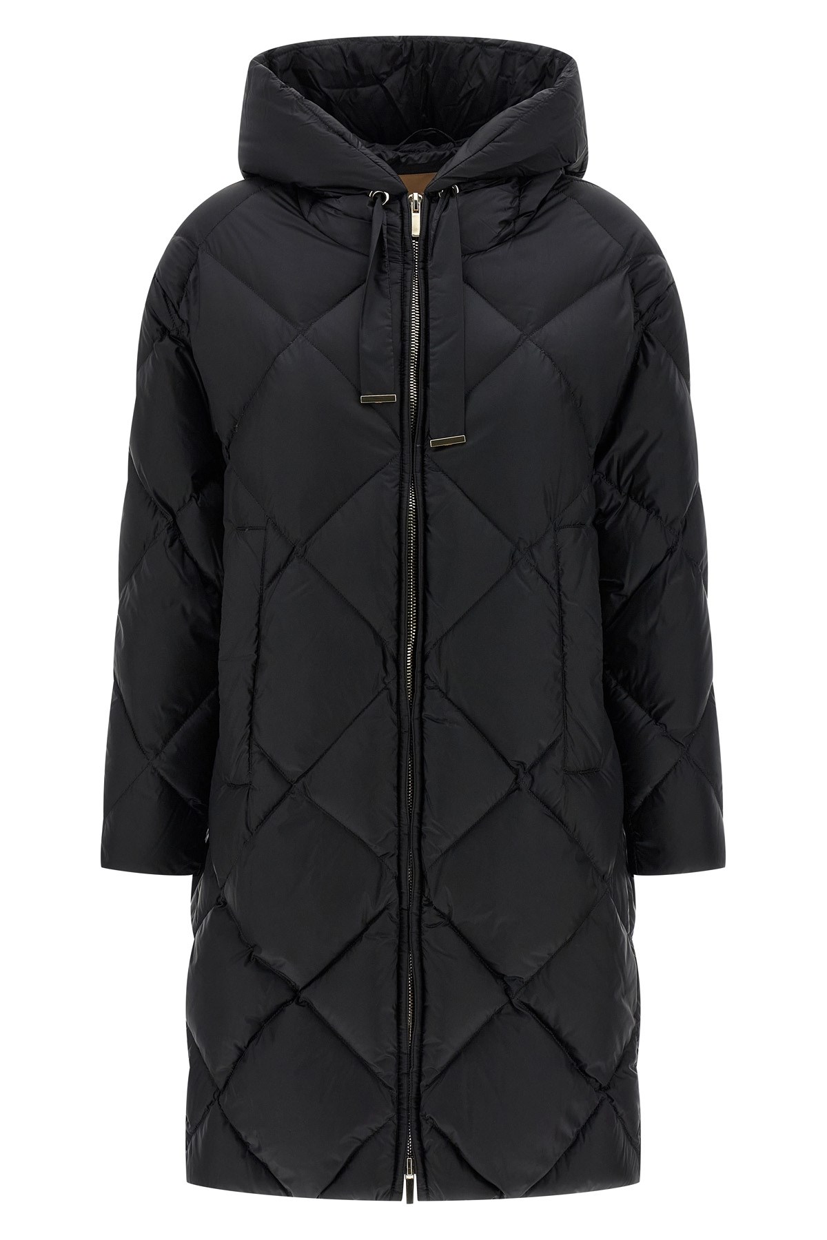 Max Mara The Cube 'trefe' Down Jacket In Black