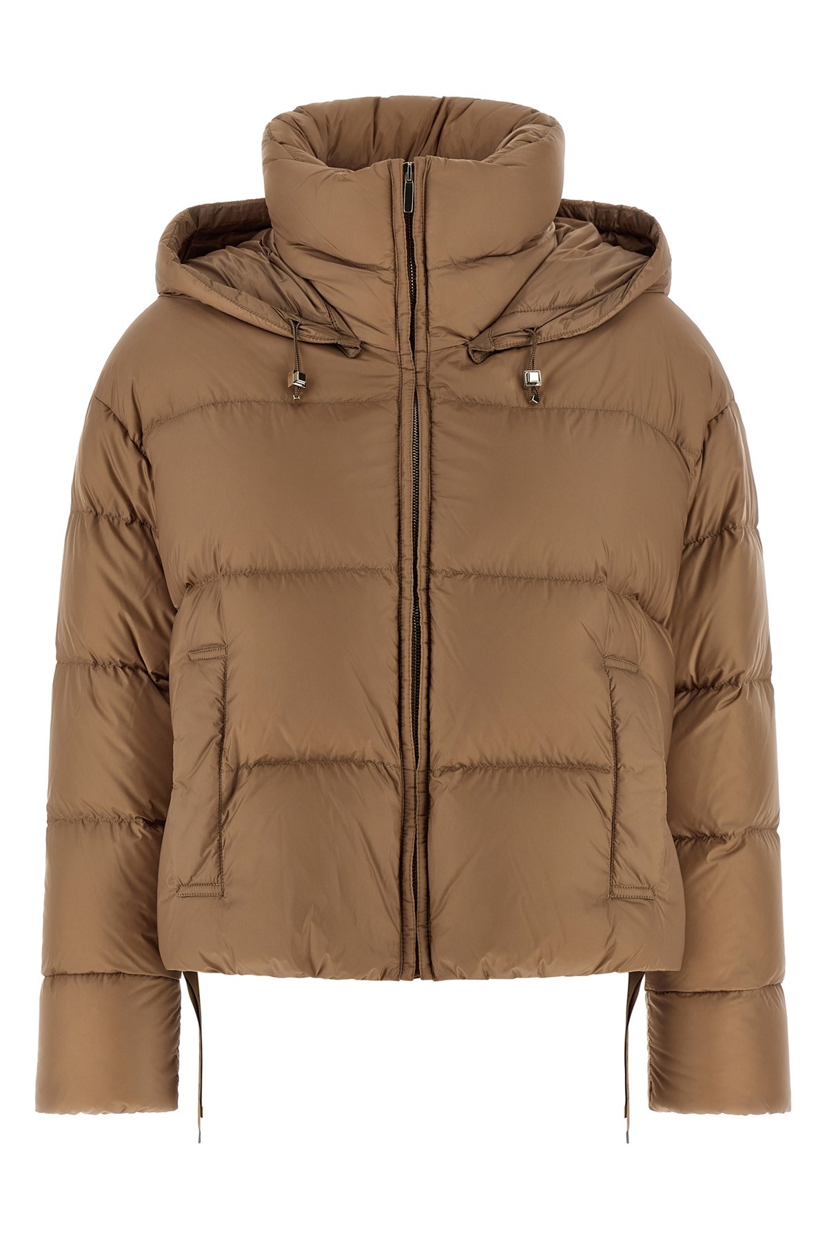 Max Mara The Cube 'trebi' Down Jacket In Brown