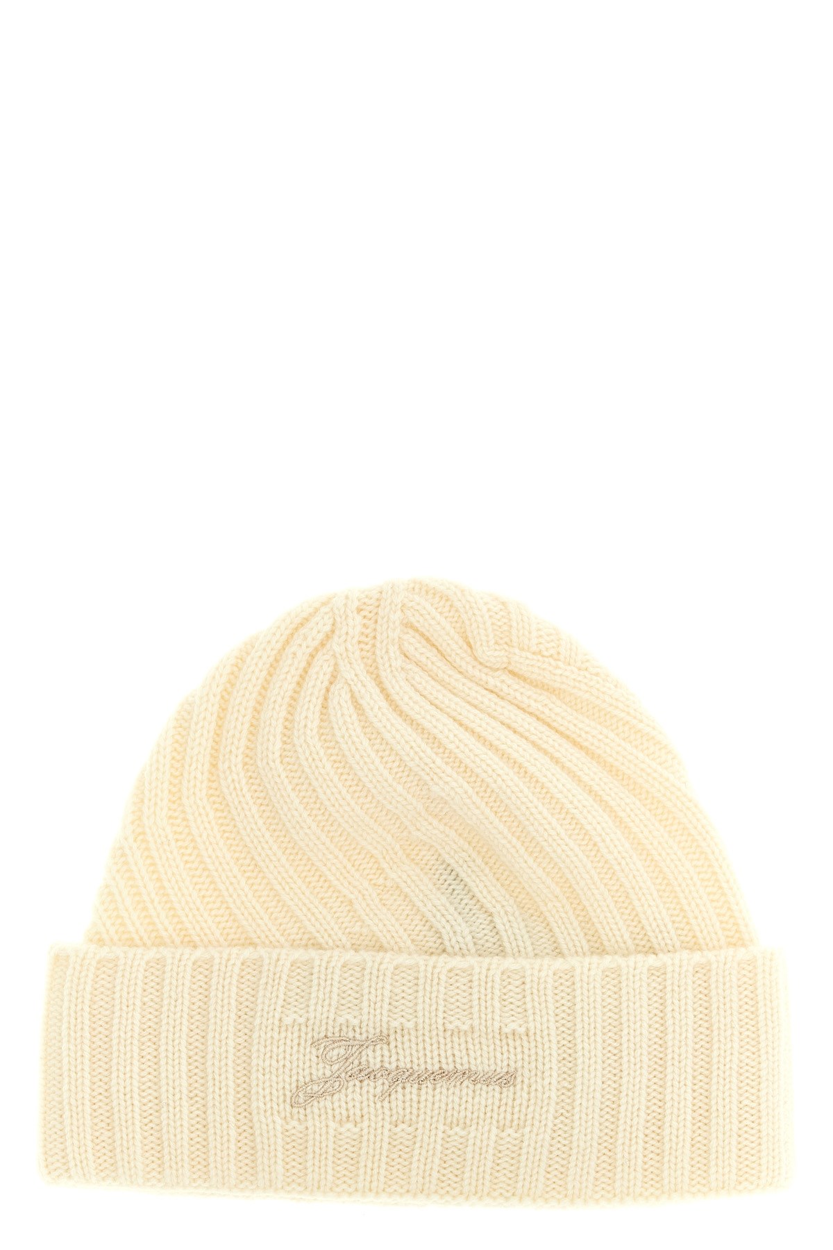 Jacquemus 'le Bonnet Tourni' Cap In White