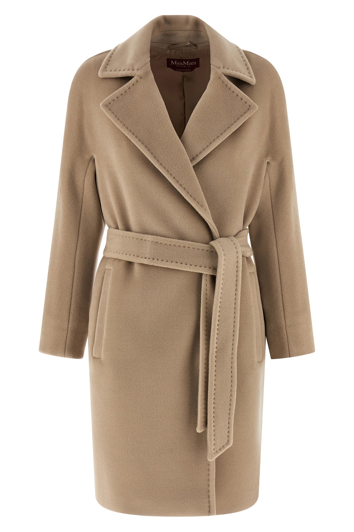 Max Mara Scire Coat In Brown