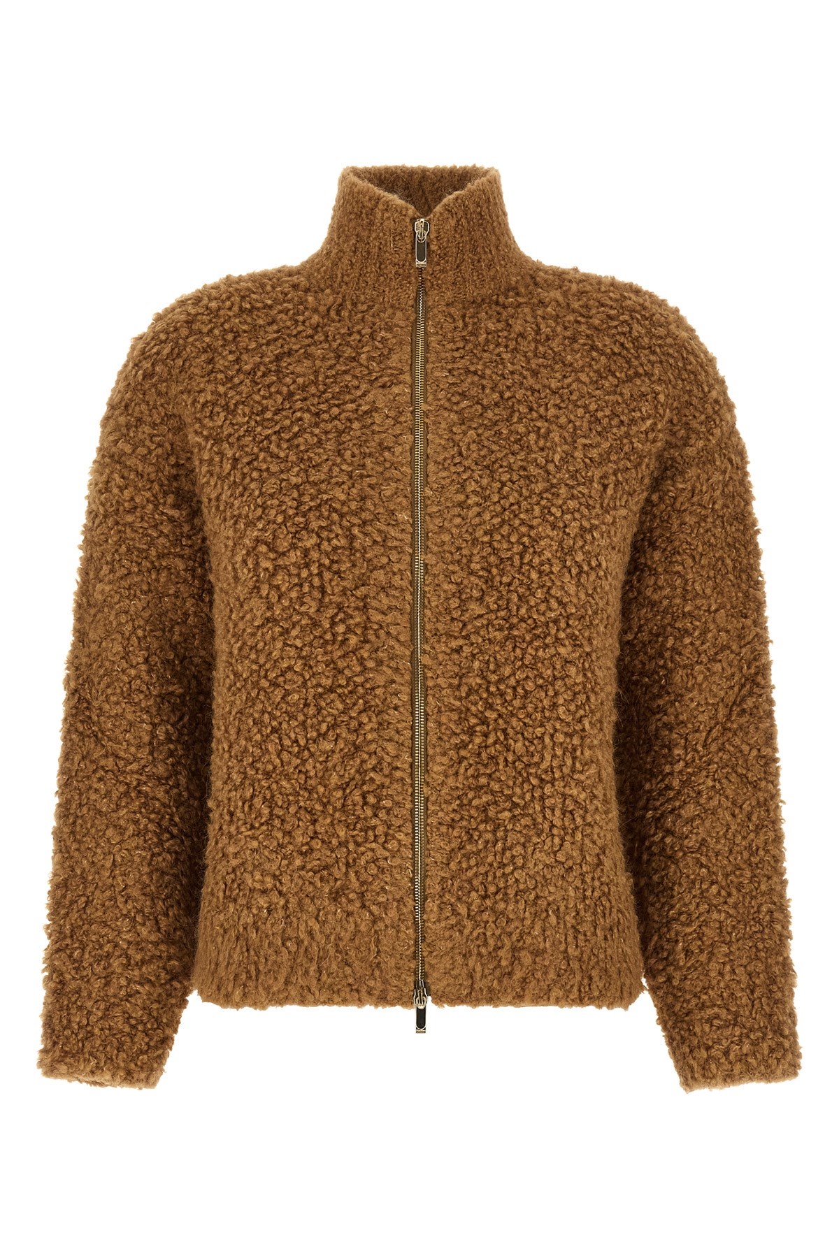 Max Mara Oggetti Cardigan In Brown