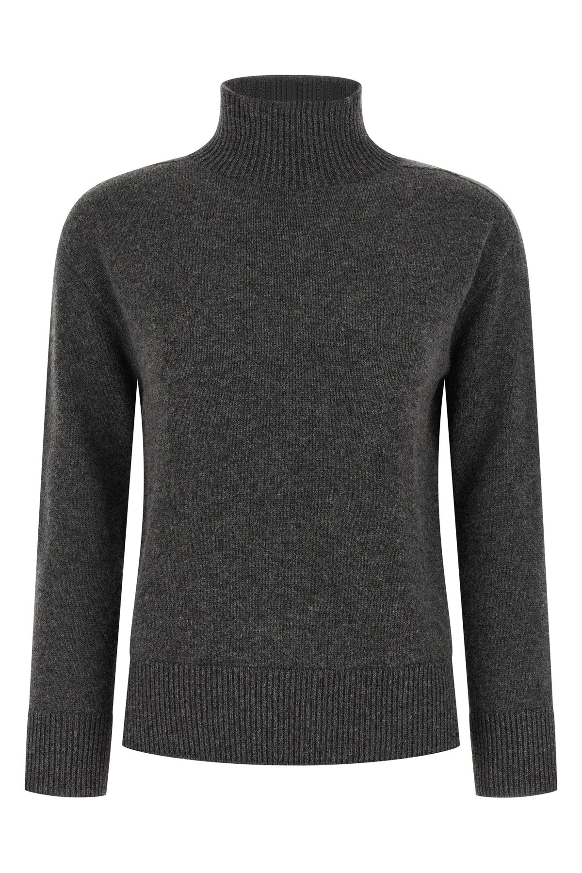 Max Mara 'quercia' Turtleneck Sweater In Gray