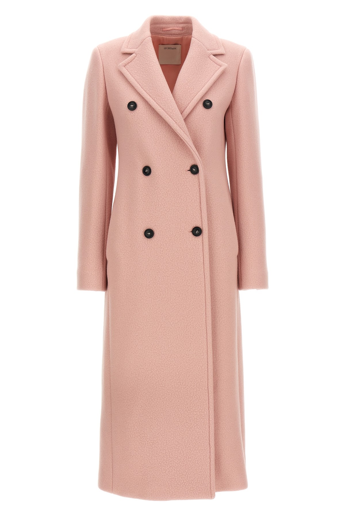 Sportmax Comune Coat In Pink