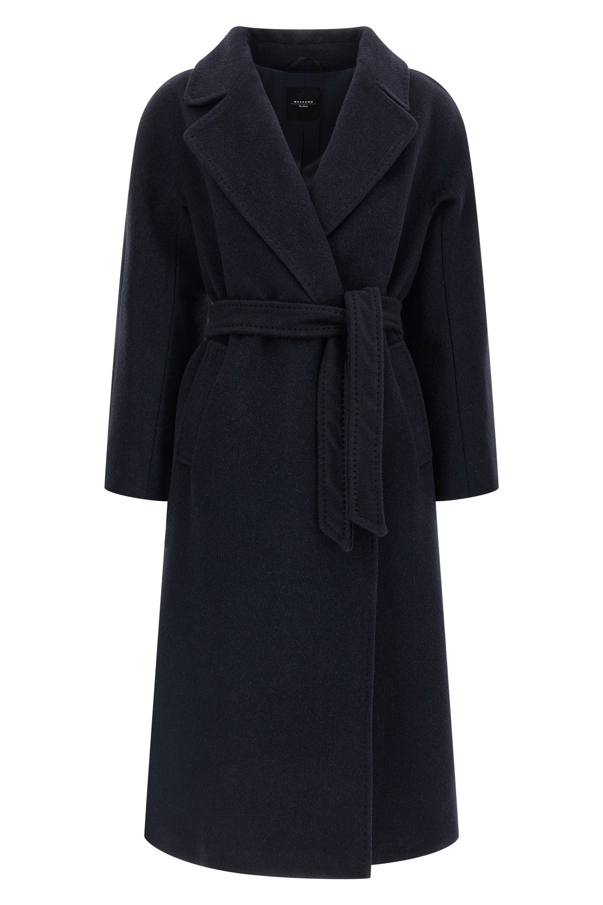Weekend Max Mara 'tempera' Coat In Blue