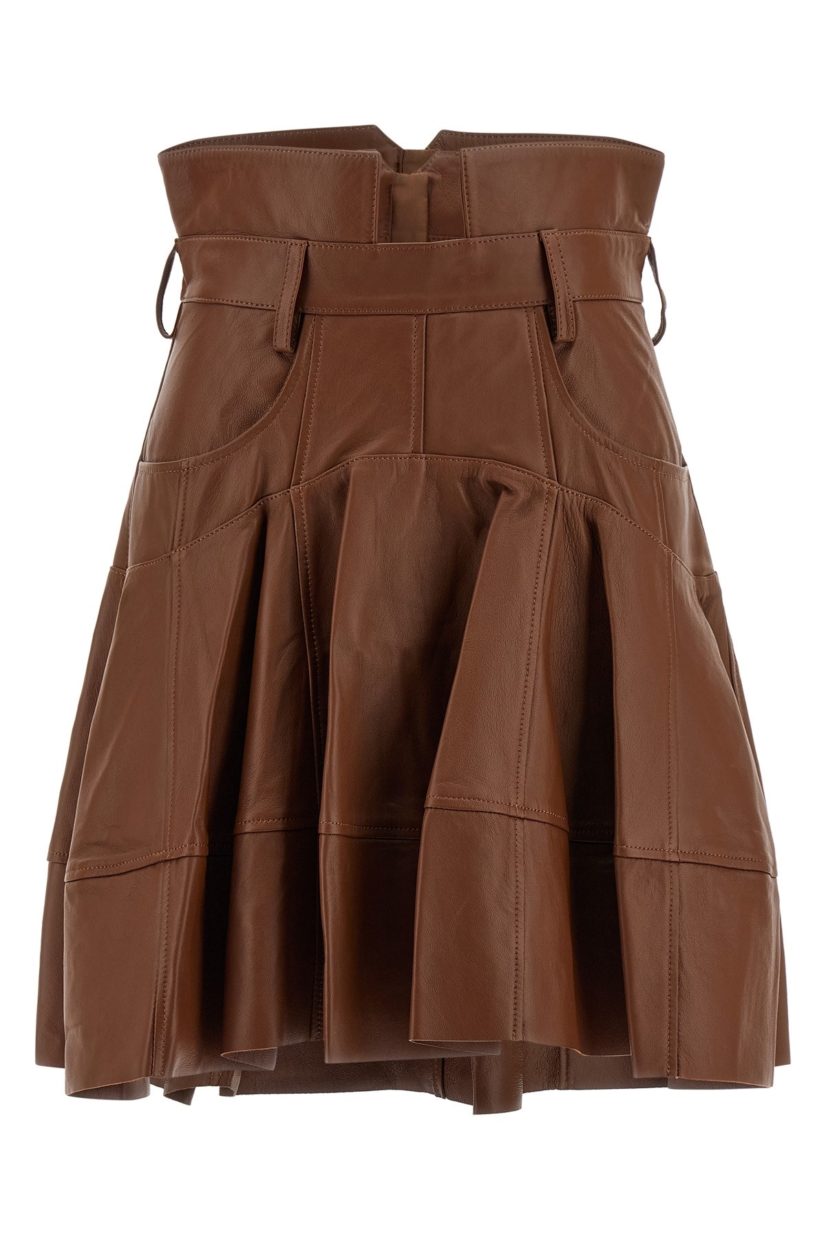 Zimmermann Hypnotic Skirt In Brown
