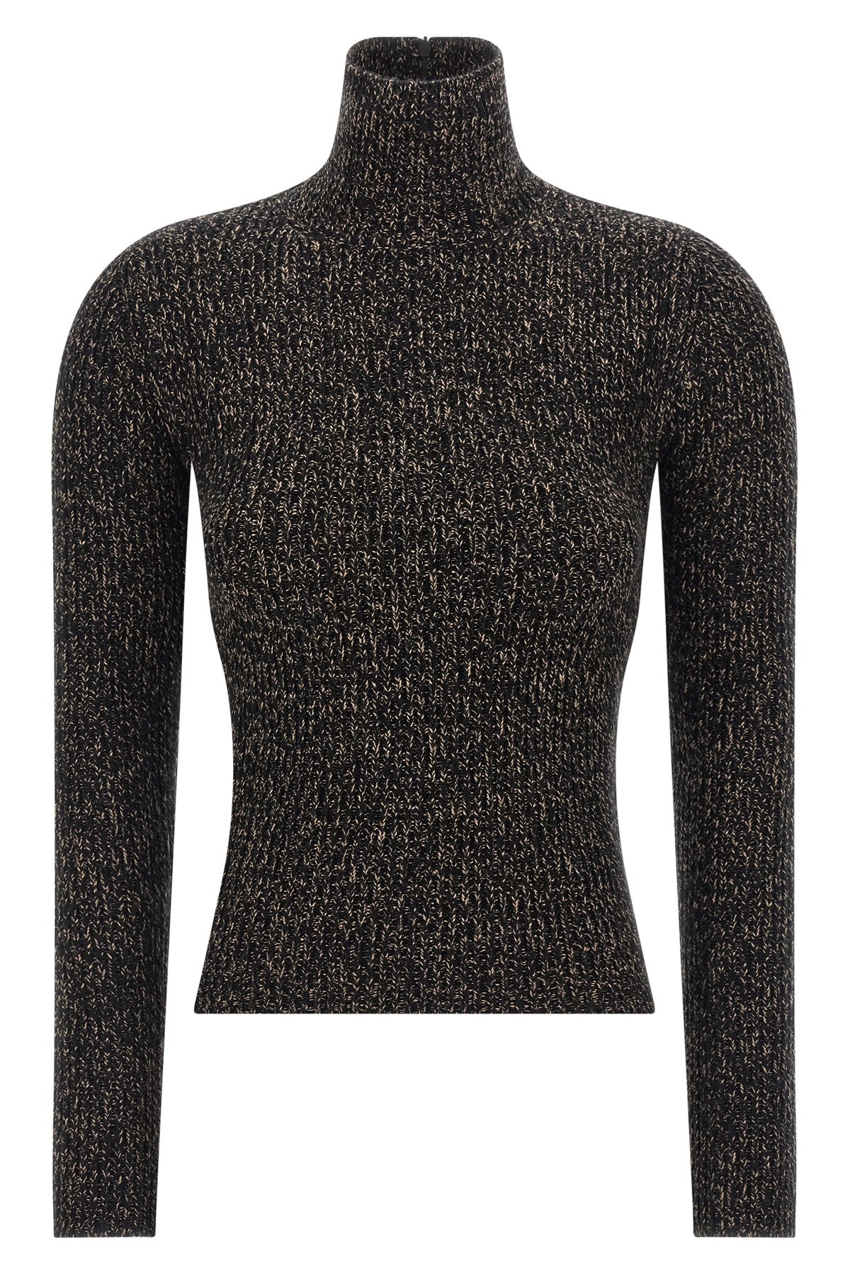 Max Mara Azulene1234 Turtleneck Sweater In Black