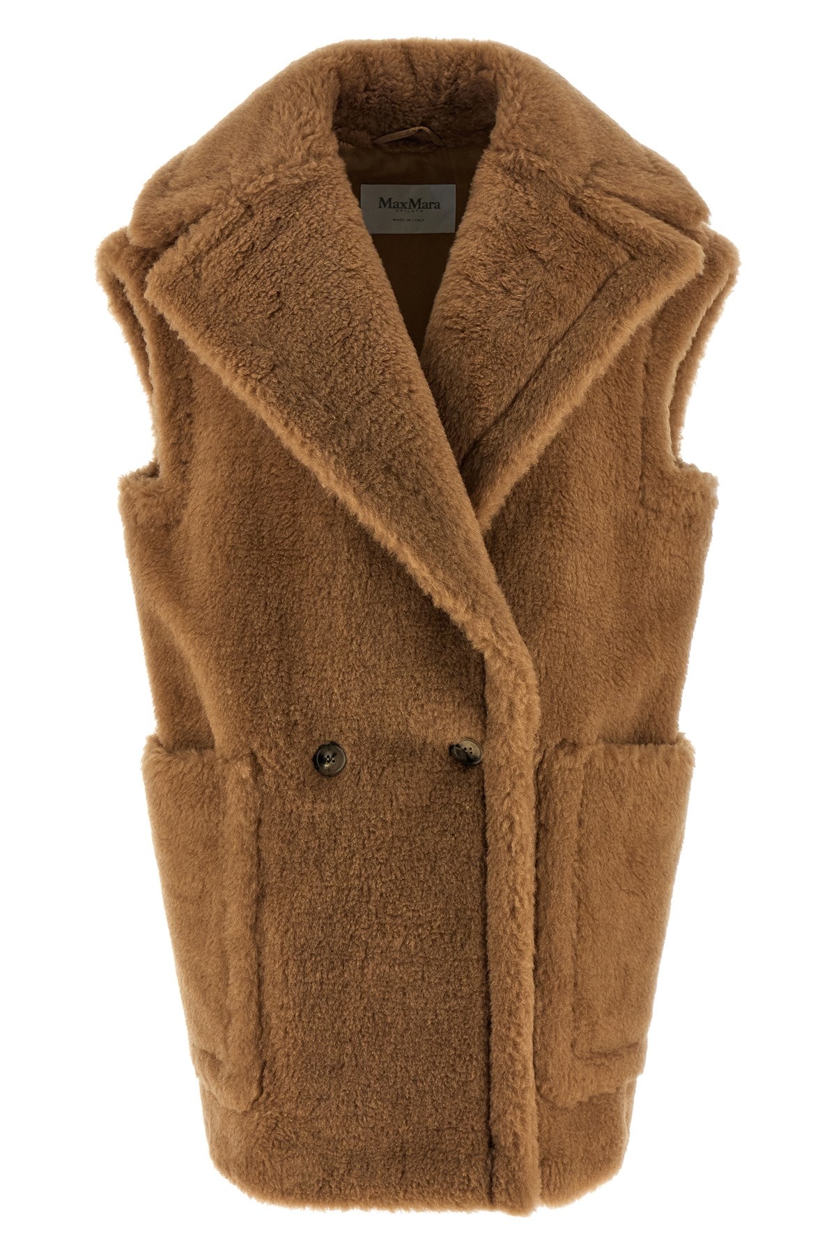 Max Mara Camel Breda Coat In Sand