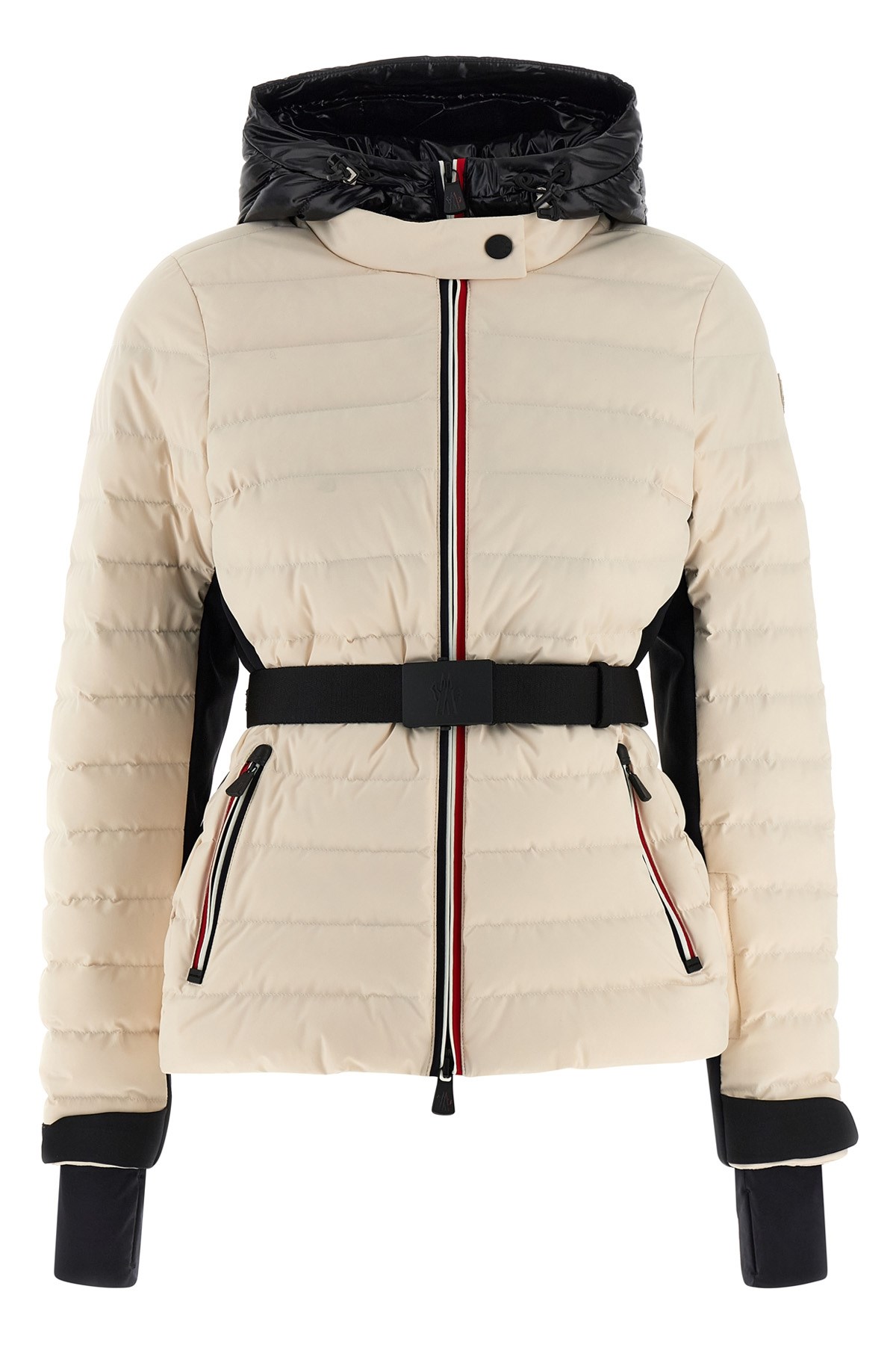 Moncler 'bruche' Down Jacket In Sand
