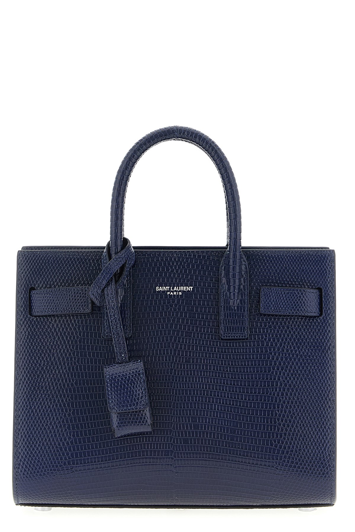 Saint Laurent Nano Sac De Jour Handbag In Blue