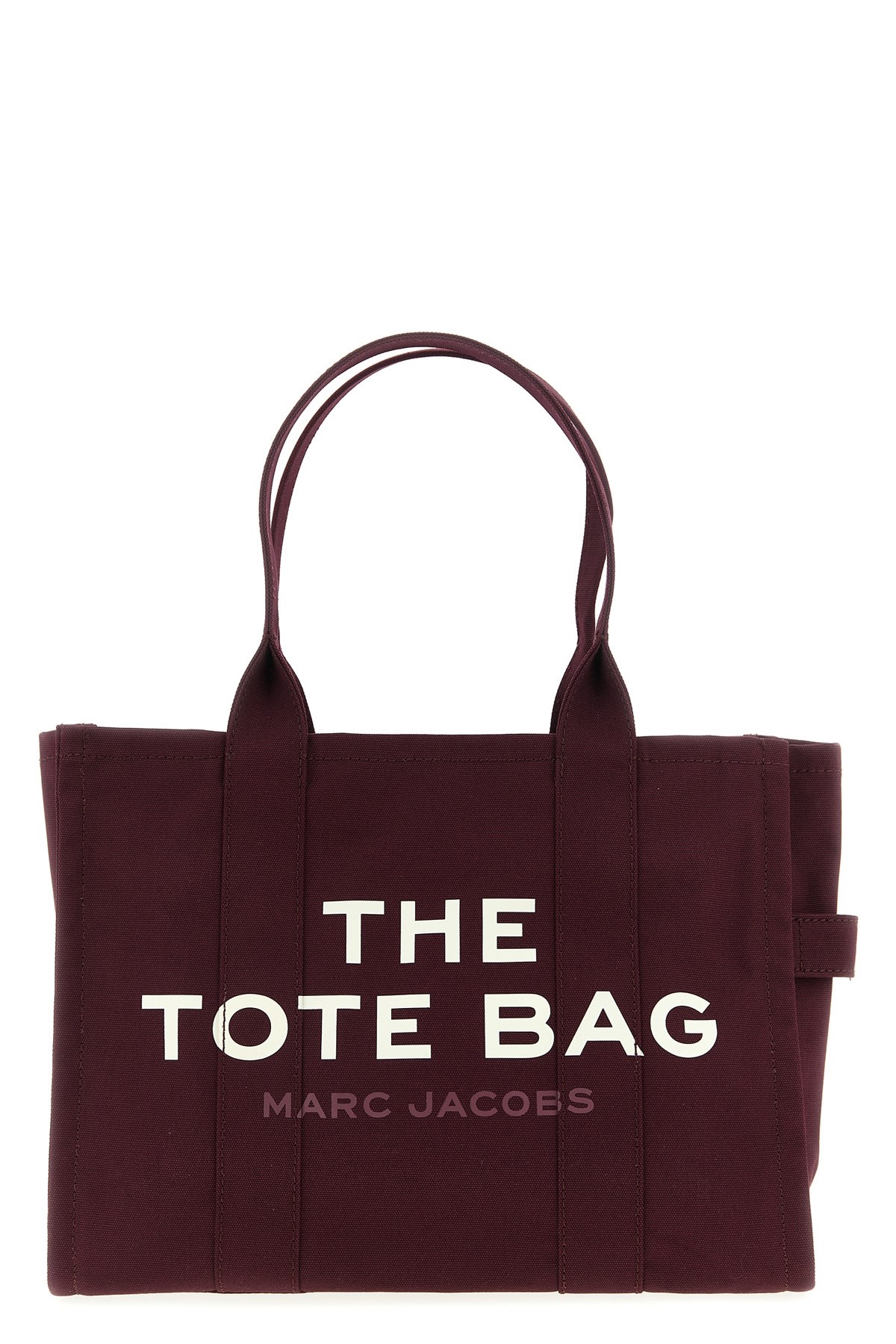 Marc Jacobs The Canvas Large Tote Shopping Bag In Burgundy