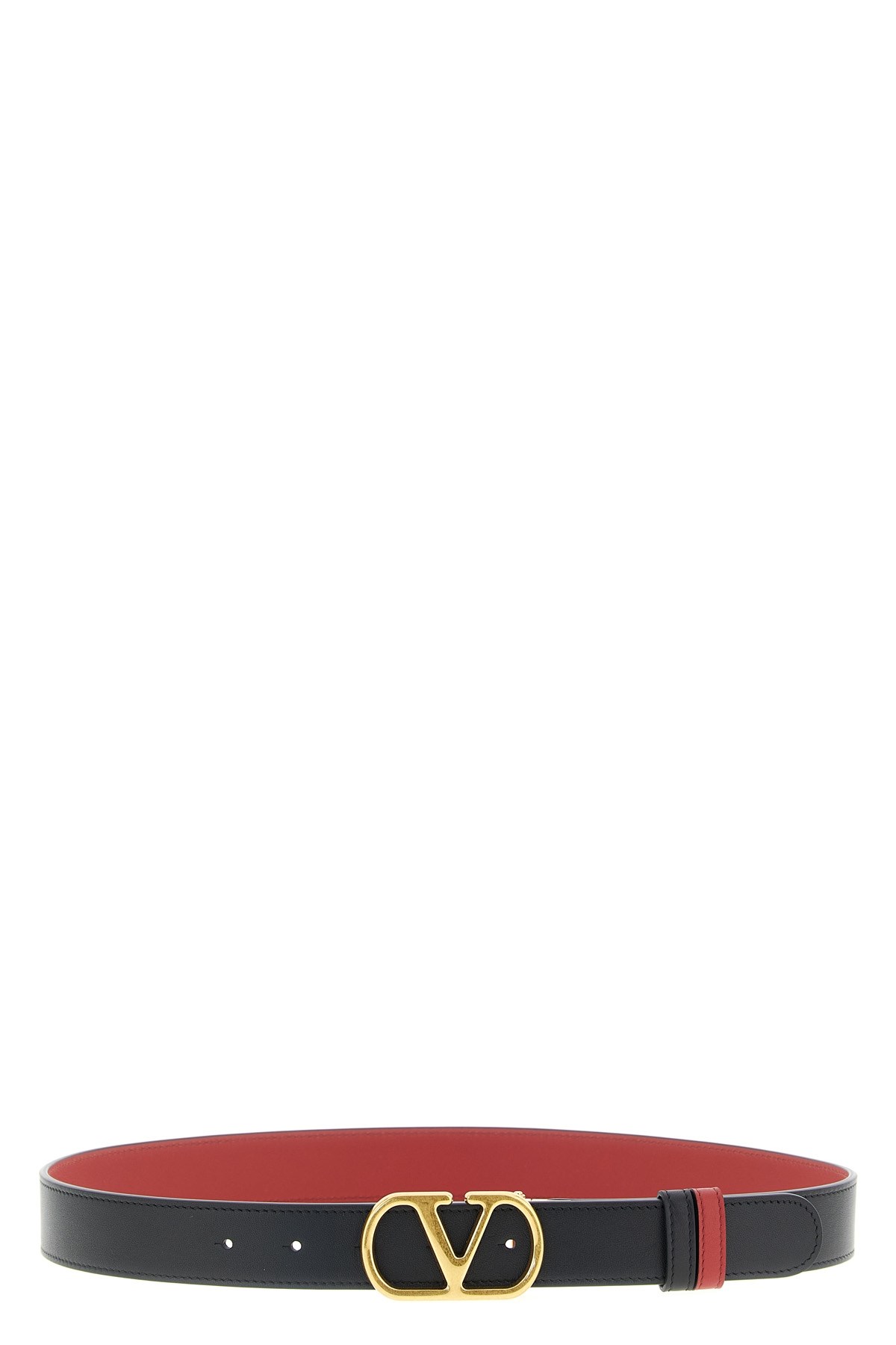 Valentino Garavani Reversible Belt Belts Multicolor In Multi