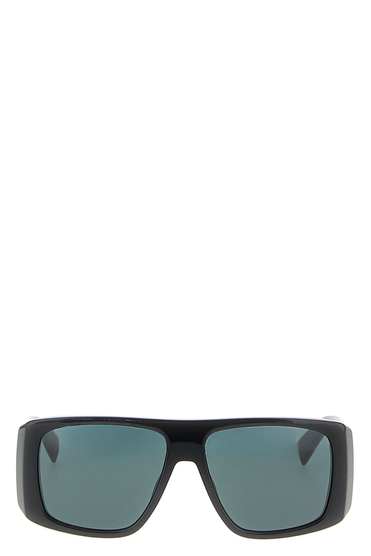 Saint Laurent Mask-frame Acetate Sunglasses In Blue