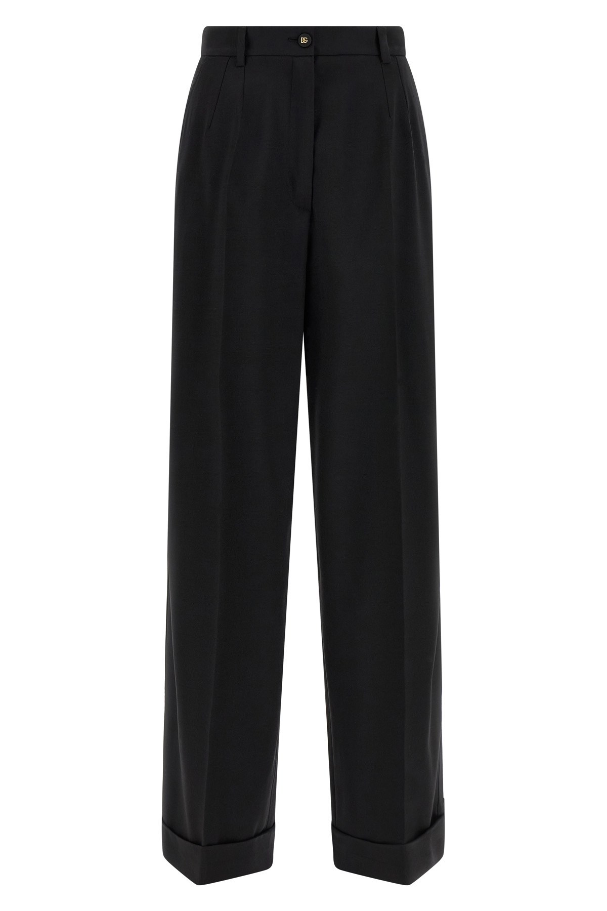Dolce & Gabbana 'dolce' High Waist Pants In Black