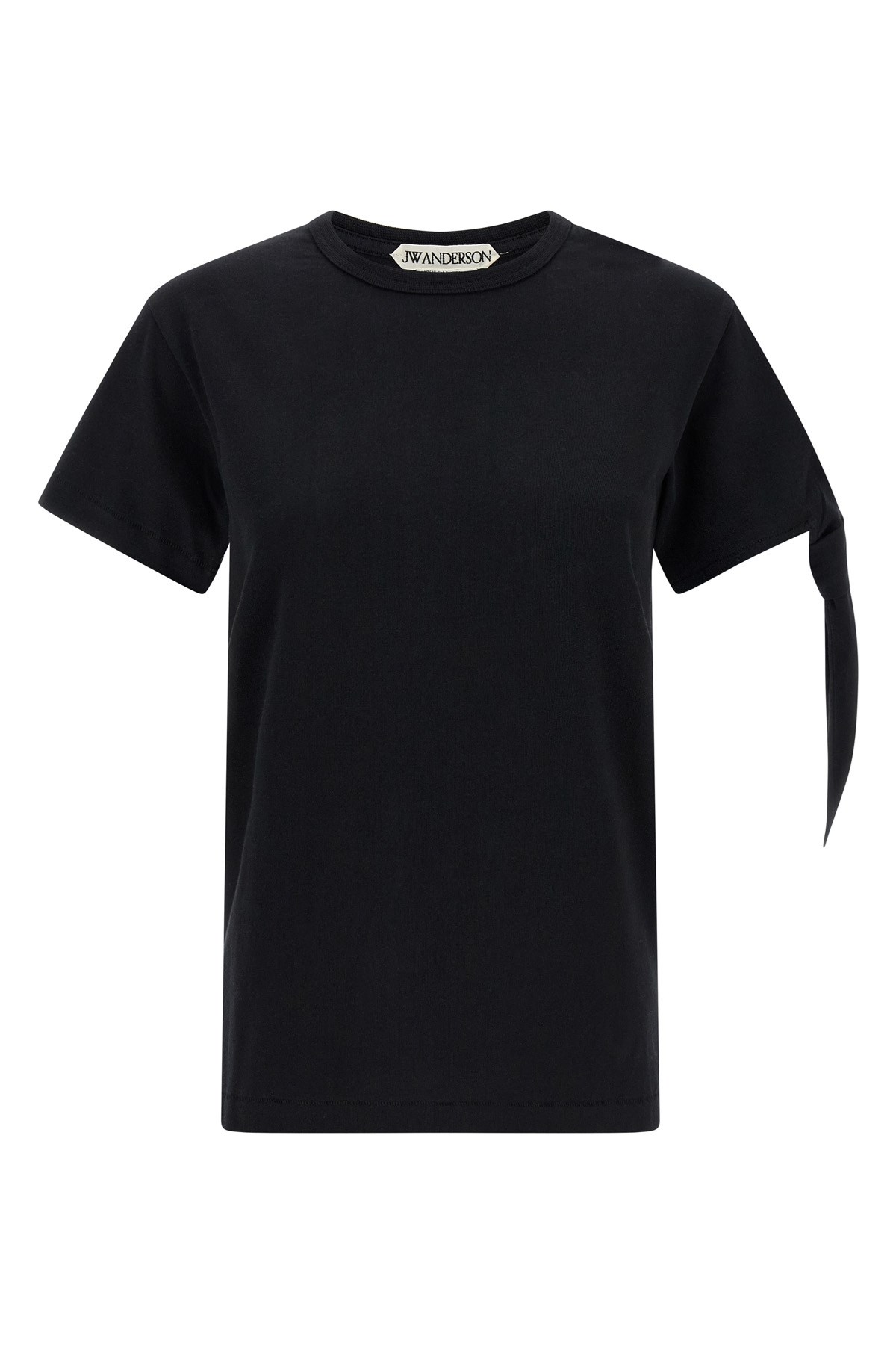 Jw Anderson J. W.anderson Knot T-shirt In Black