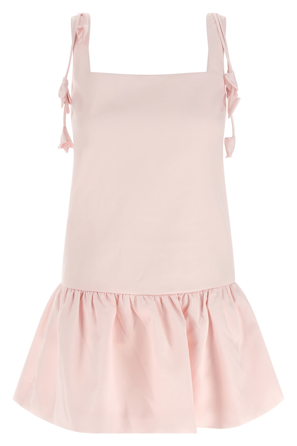 Self-portrait Embellished Taffeta Mini Dress In Pink