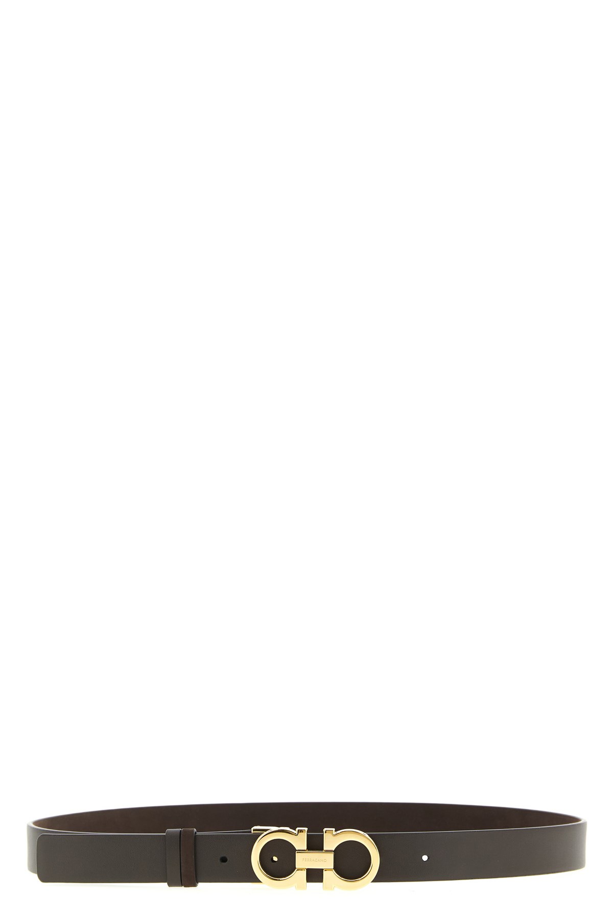 'Gancini' Reversible Belt - Size 80 cm