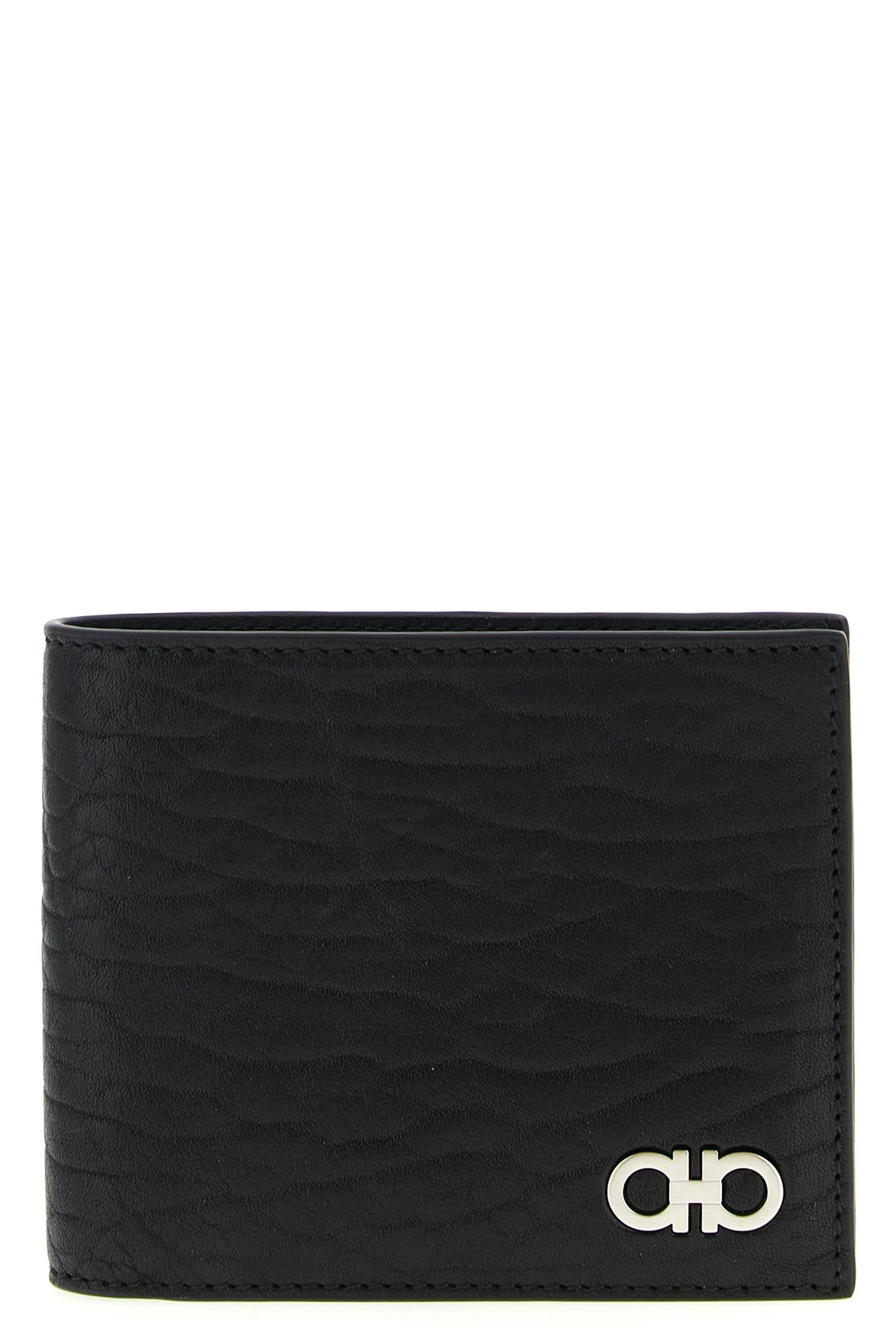 Ferragamo Gancini Wallet In Black