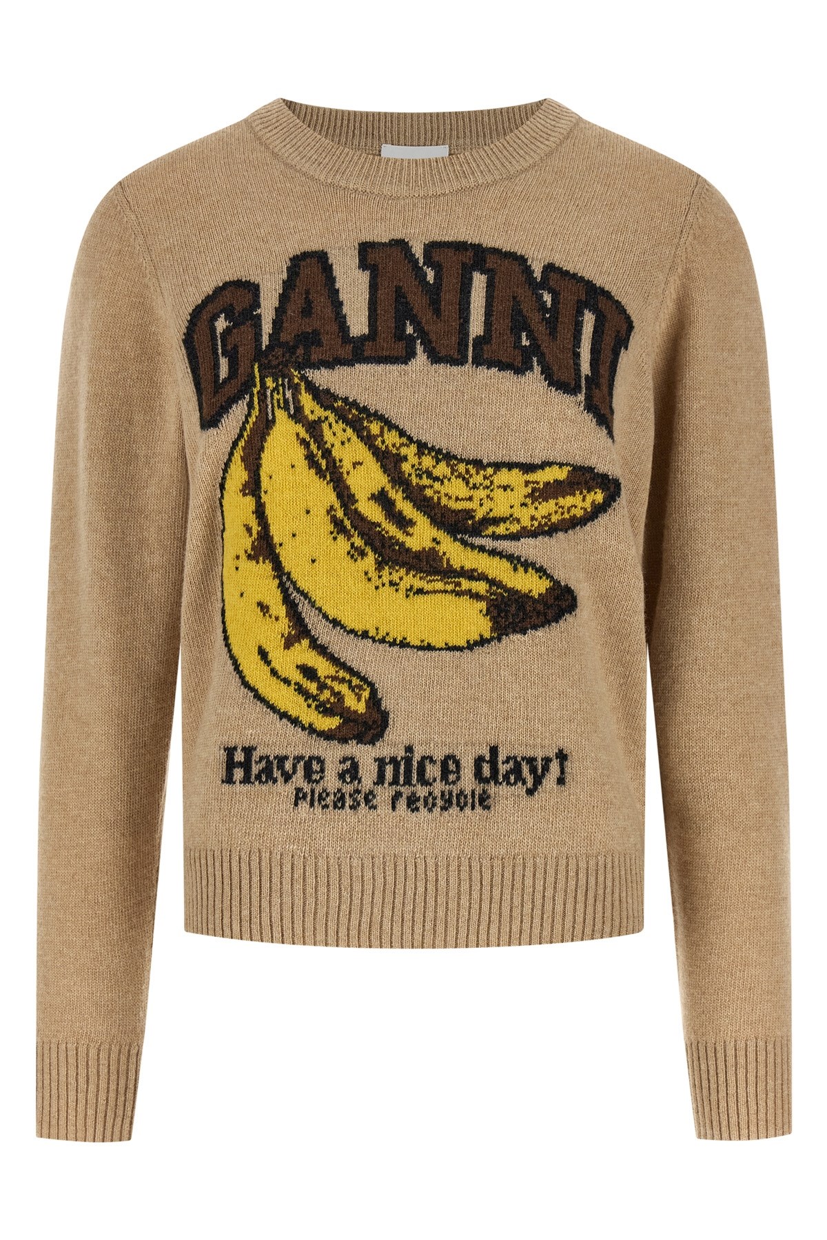 GANNI Pullover "Banane"　GANNI プルオーバー「バナナ」 GANNI