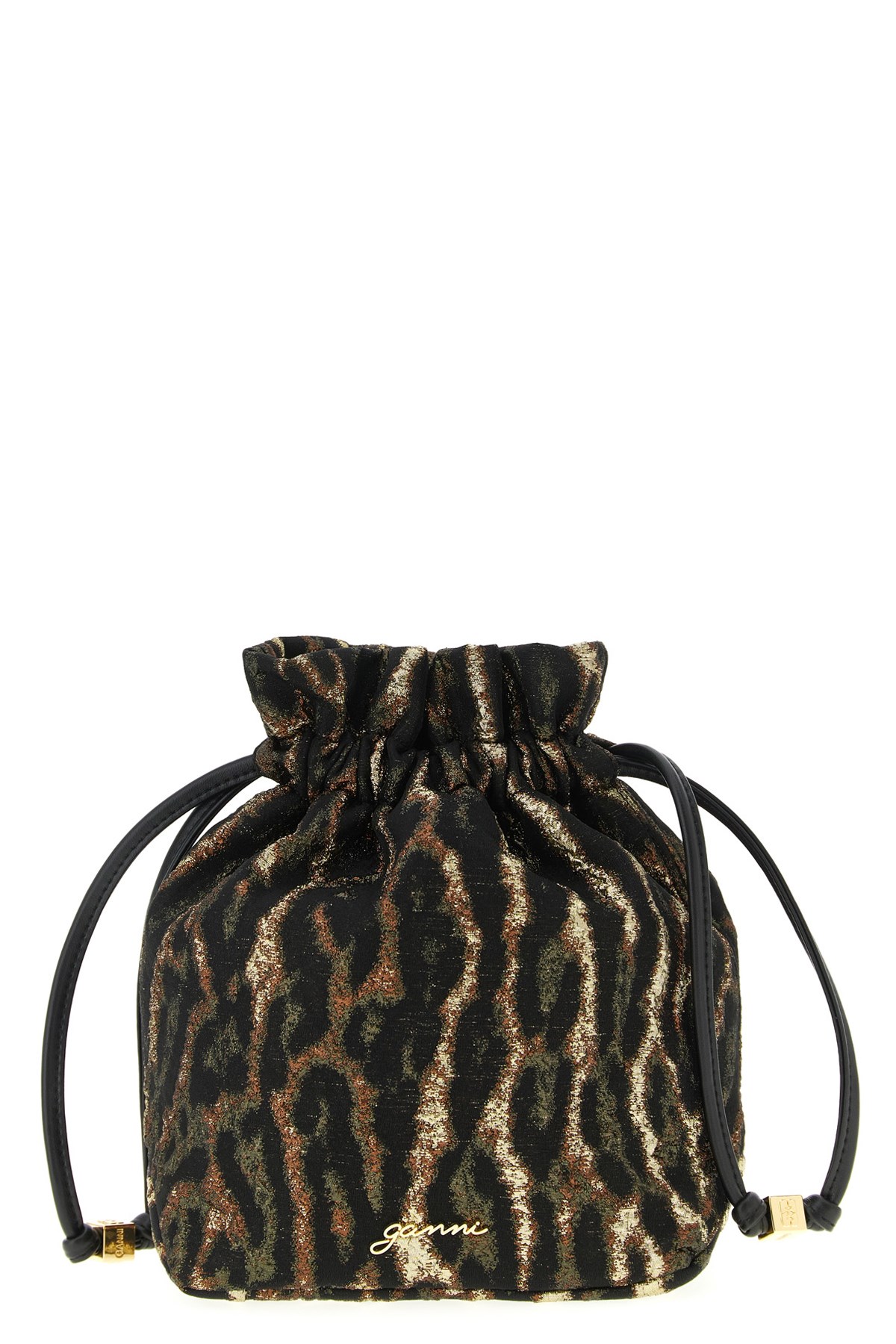 'Metallic Bou Bucket' Pouch