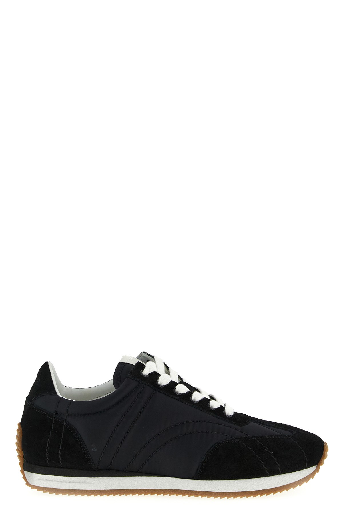Totême Signature Sport Low-top Sneakers In Black