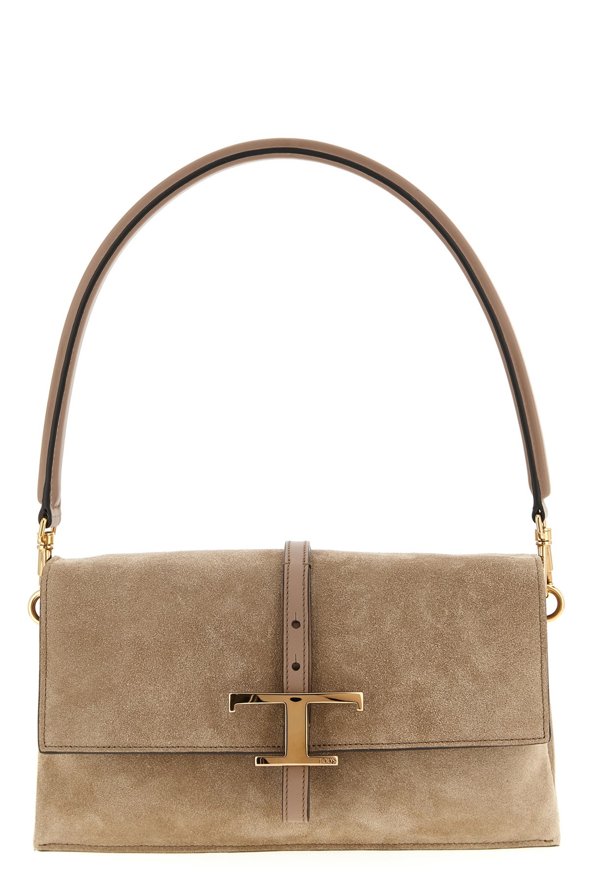 Tod's 'tse Tracollina' Mini Shoulder Bag In Sand