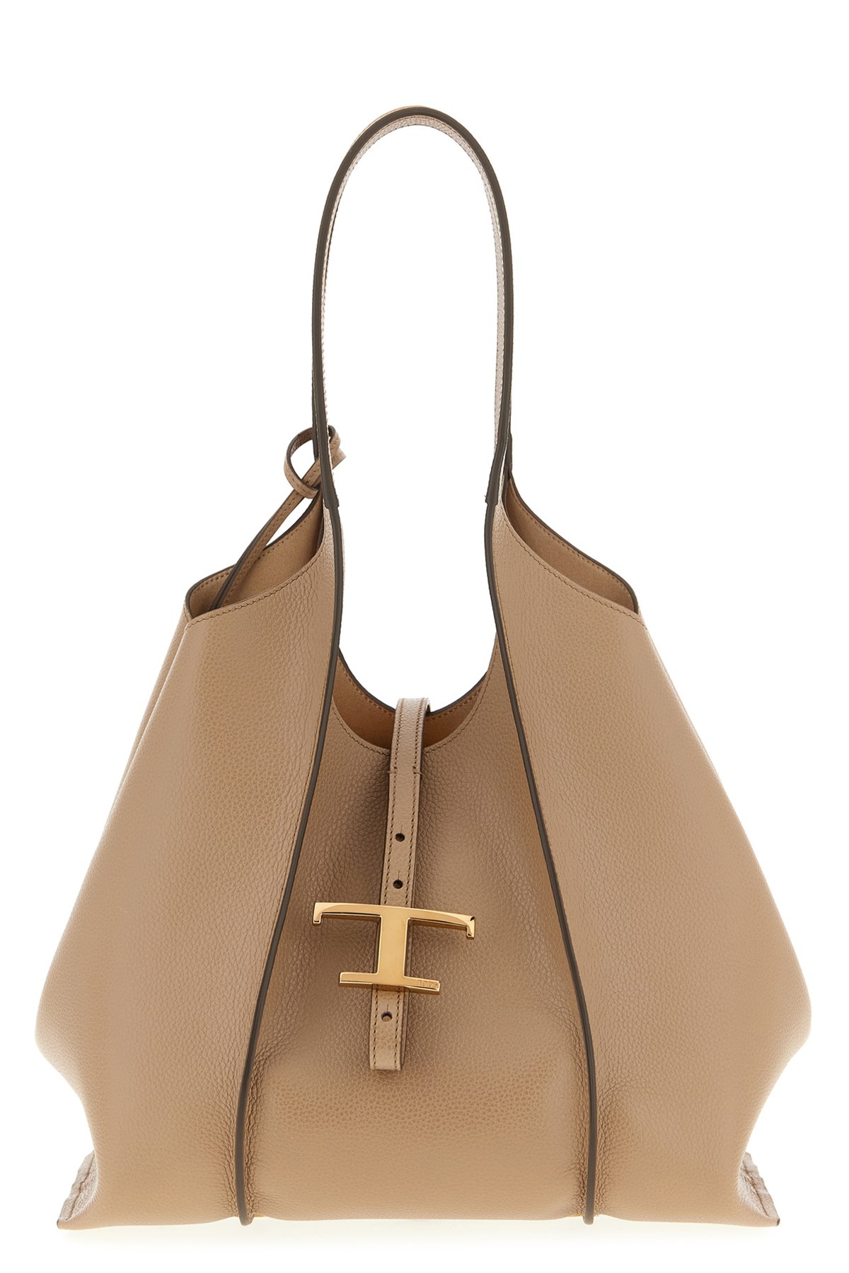 Tod's 't Timeless' Shopping Bag In Sand