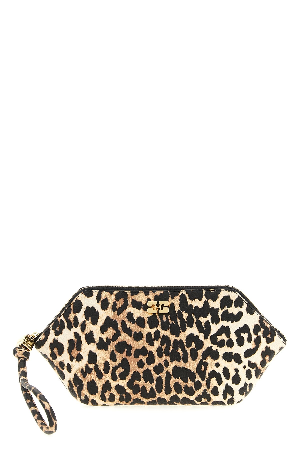 Ganni 'bou Make Up' Beauty Case In Brown