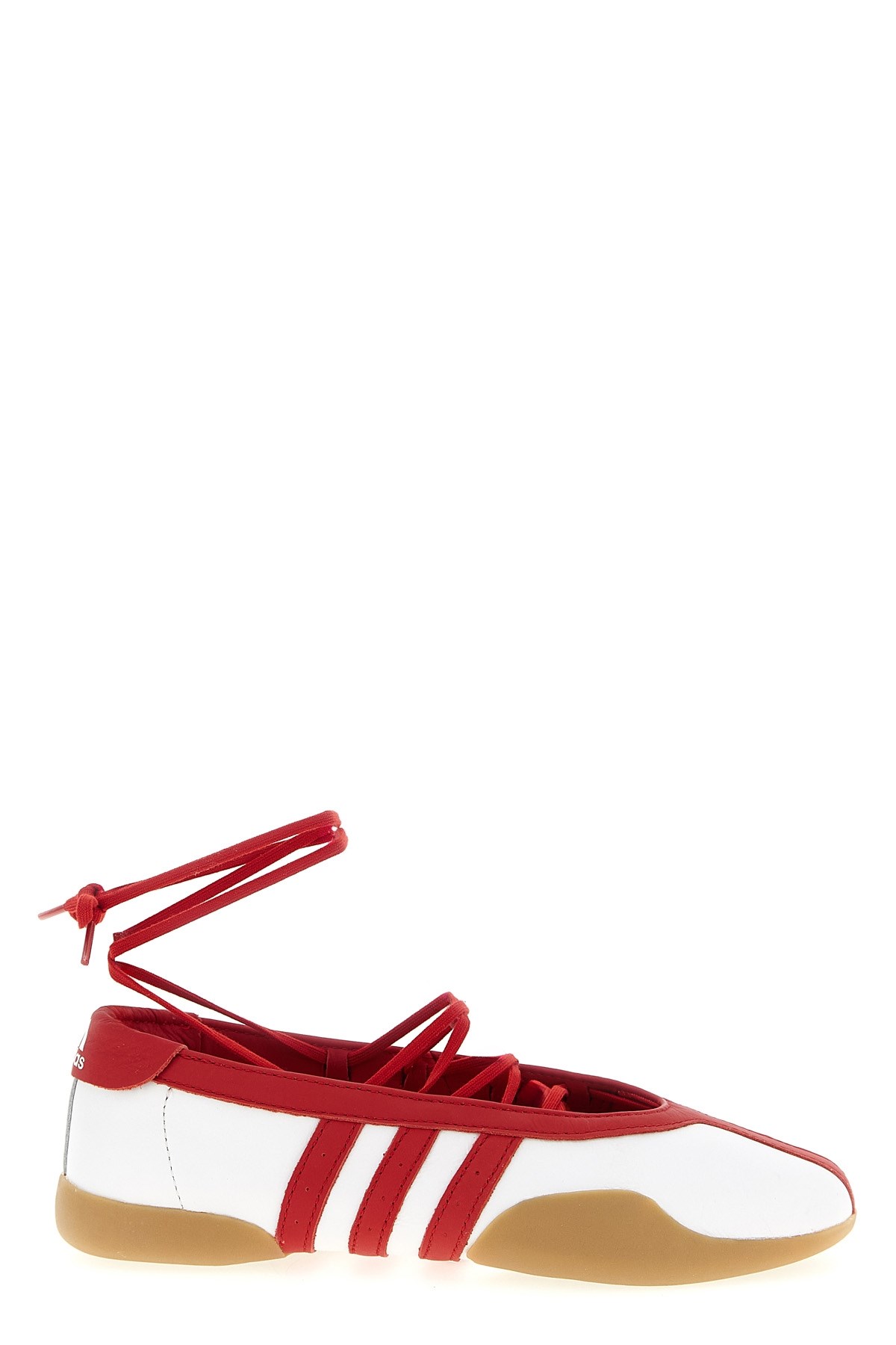 Adidas Originals 'taekwondo Mei' Leather Ballet Flats With In Multi