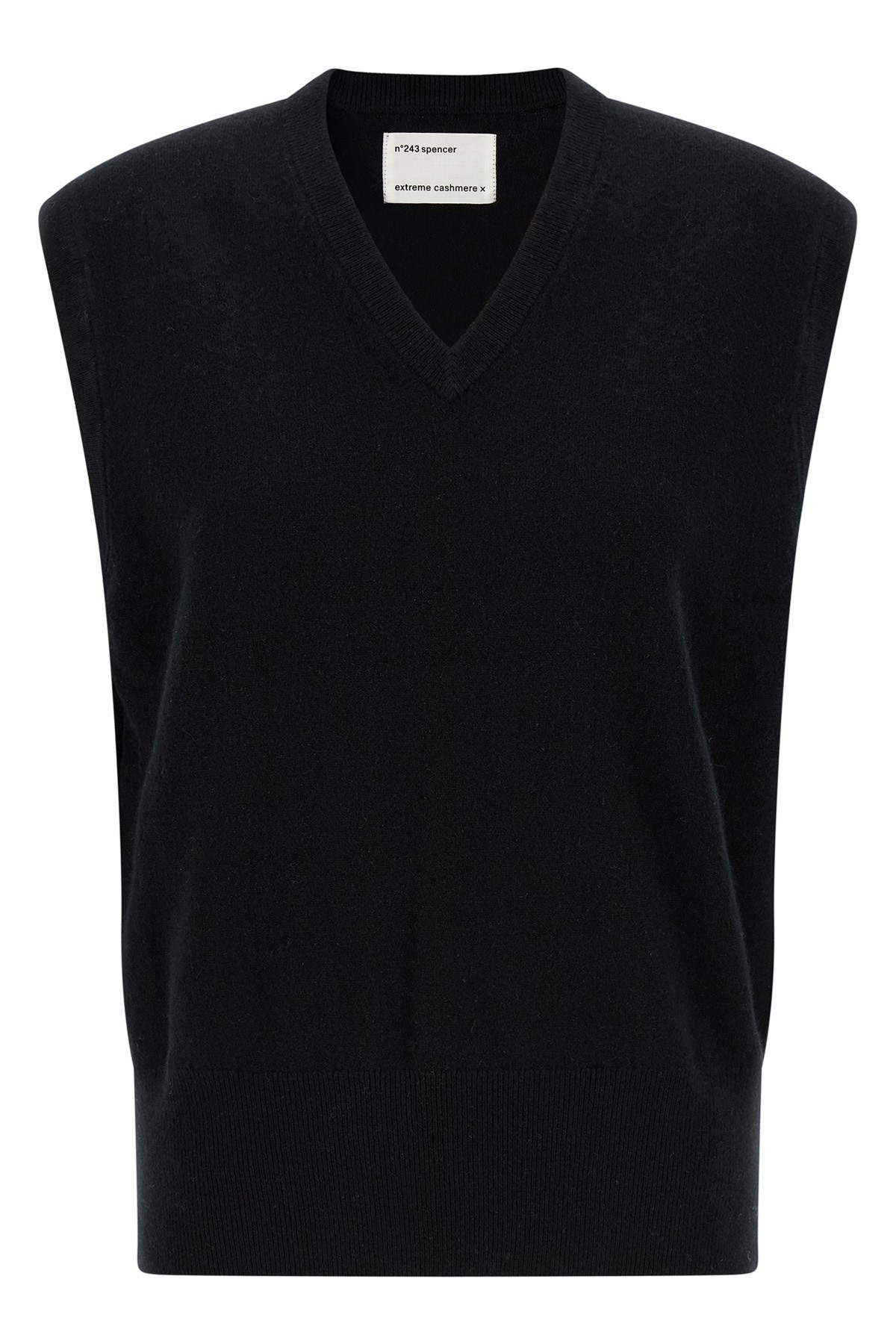 Extreme Cashmere 'n°243 Spencer' Vest In Black
