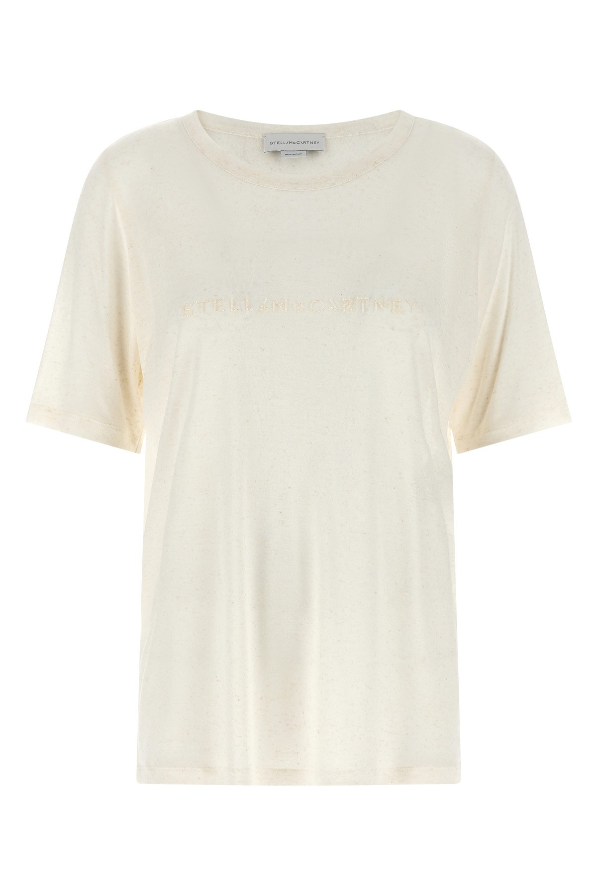 STELLA MCCARTNEY T-Shirt Mit Perlenstickerei　STELLA MCCARTNEY ビーズ刺繍 T シャツ STELLA
