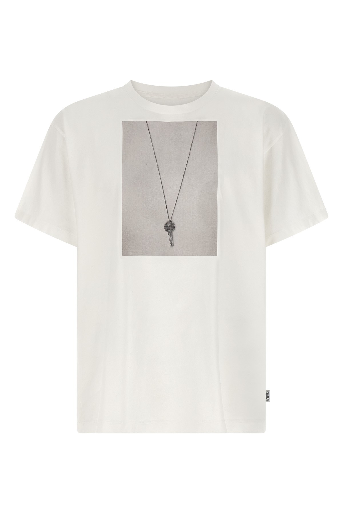 MM6 MAISON MARGIELA T-Shirt Mit "Chiave"-Druck　MM6 MAISON MARGIELA 「Chiave」プリント T シャツ MM6