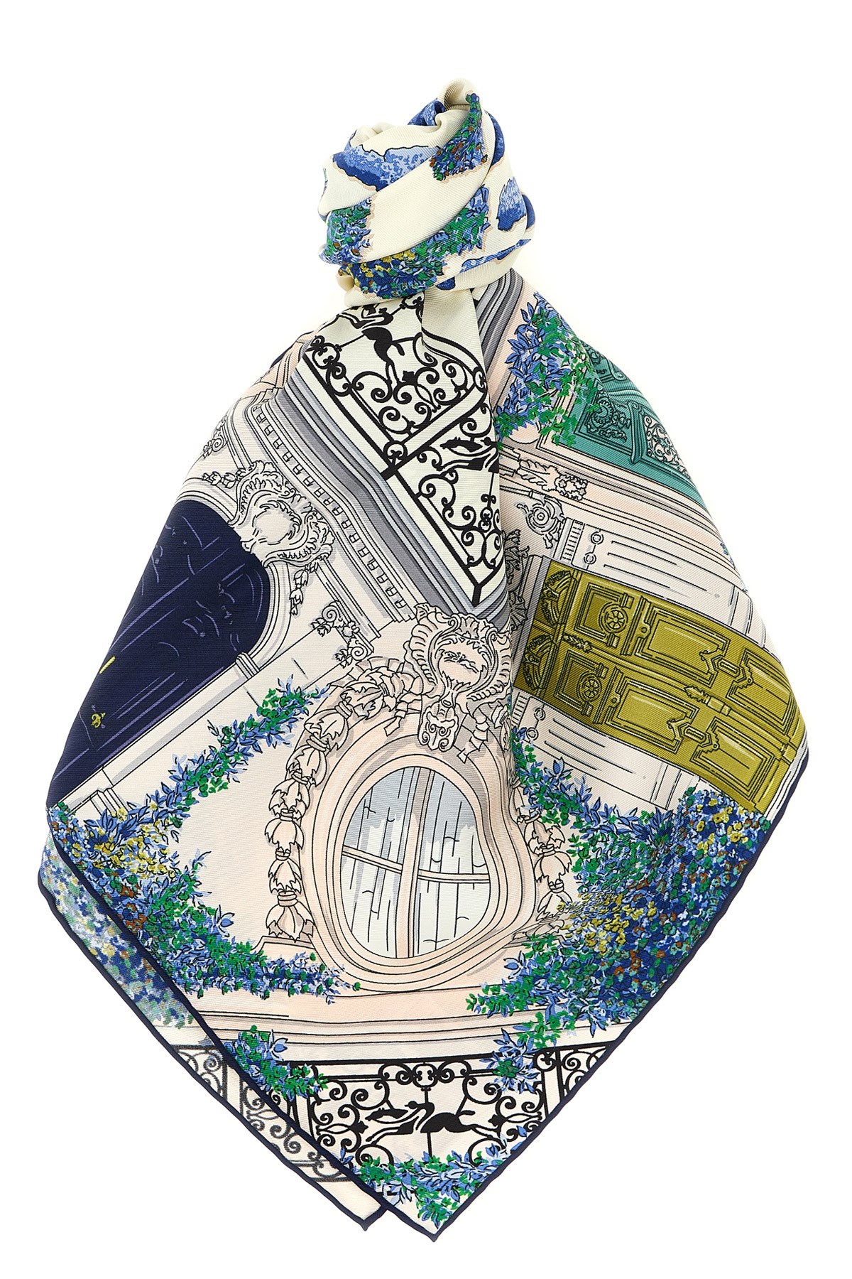 LONGCHAMP Foulard '90 Jardin Parisien'