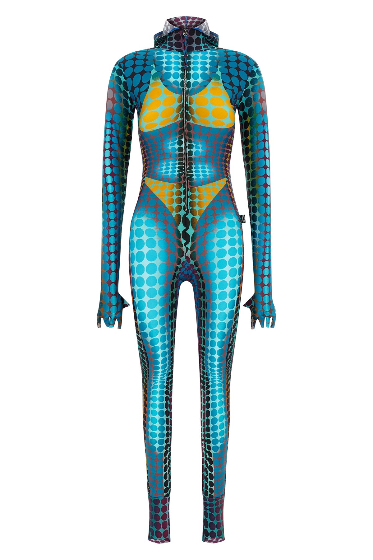 'Re-Edition - The Blue Dots Print' Jumpsuit