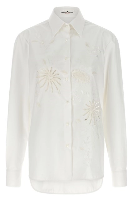 ERMANNO SCERVINO 花フリルジップジャケット ITALY 春秋 エルマンノ シェルヴィーノ（ERMANNO SCERVINO）2024春夏コレクション