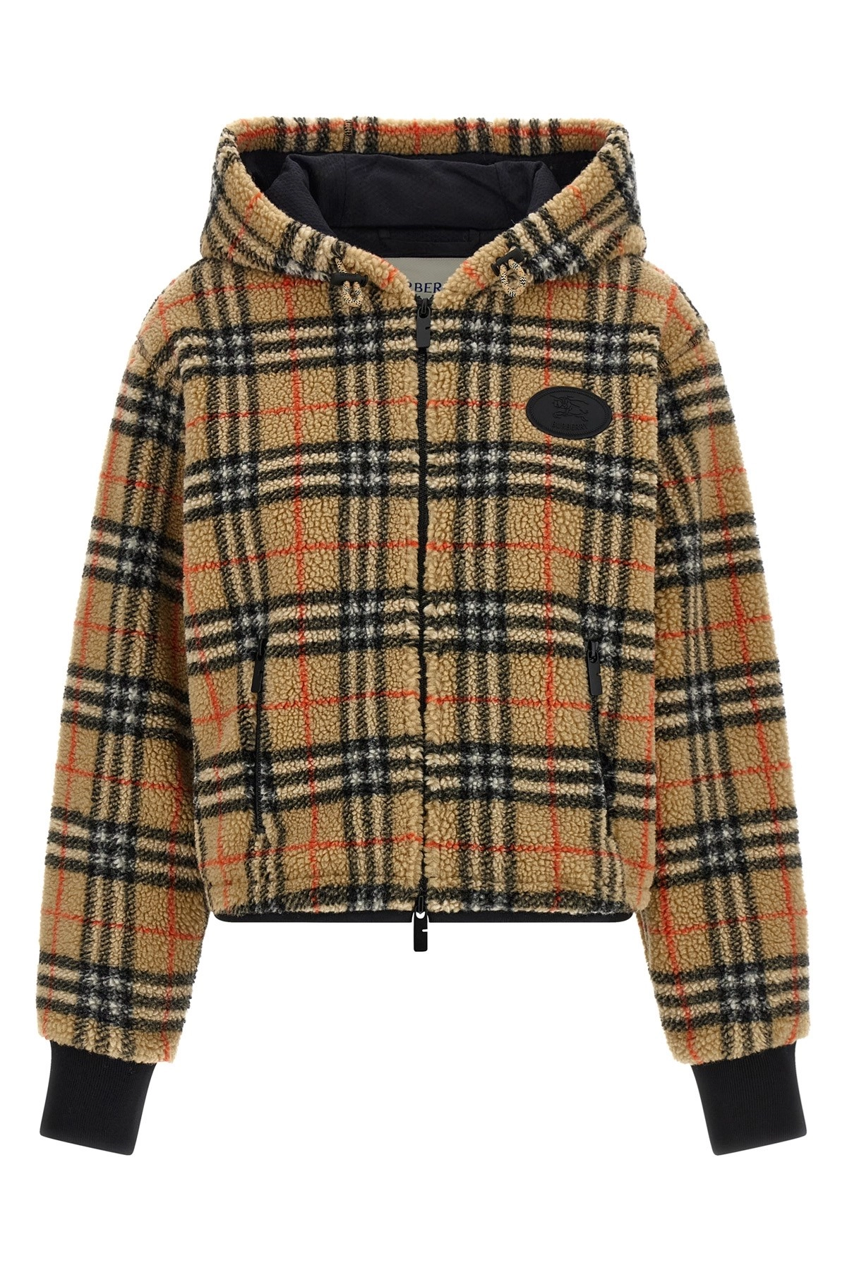 鑑*ス様 Burberry チェック柄 スタジャン Burberry 'fiona' jacket available on julian-fashion.com - 326122 - US