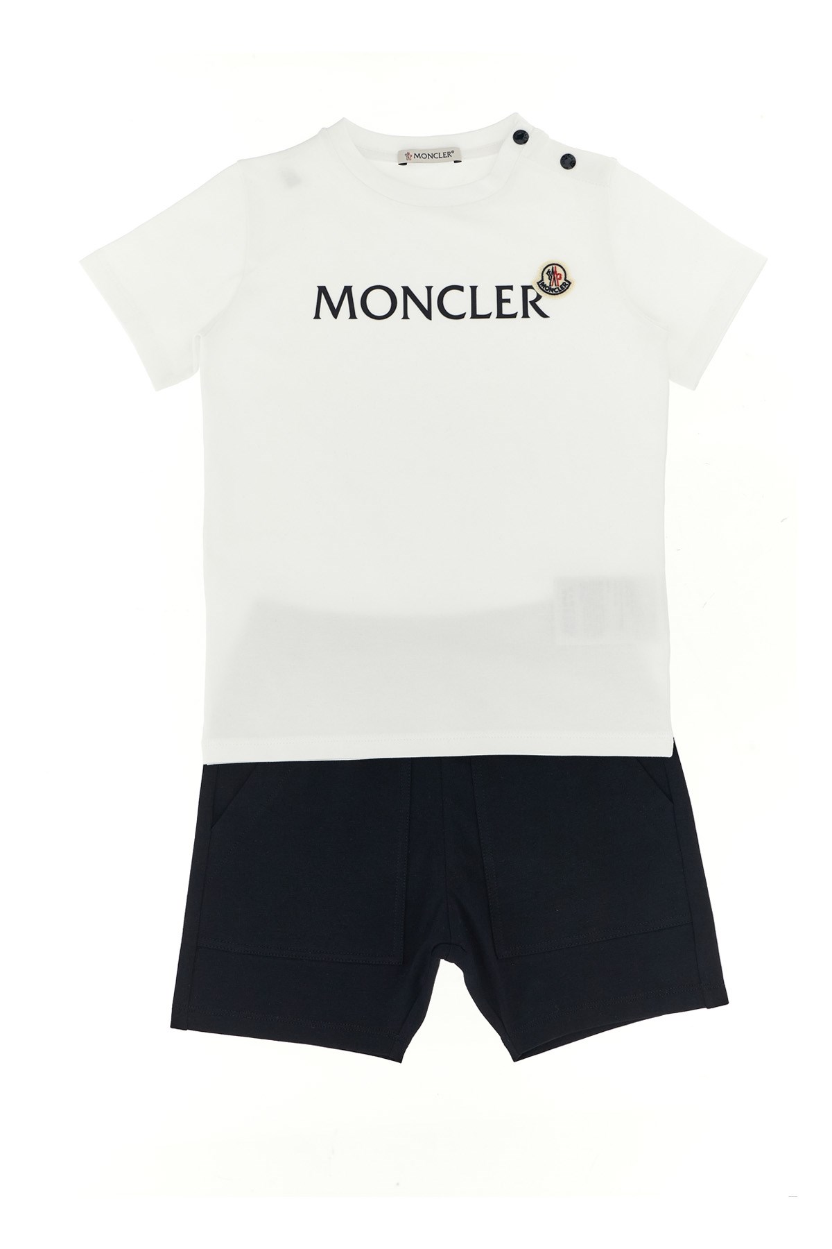 T-Shirt + Logo Bermuda Suits - Size 12-18M