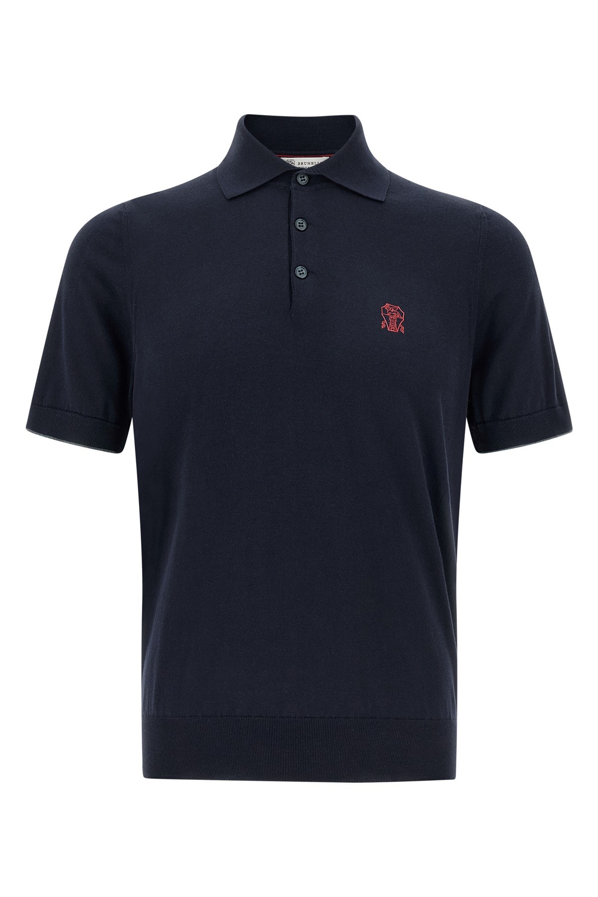 Logo Embroidery Polo Shirt - Size 48 IT