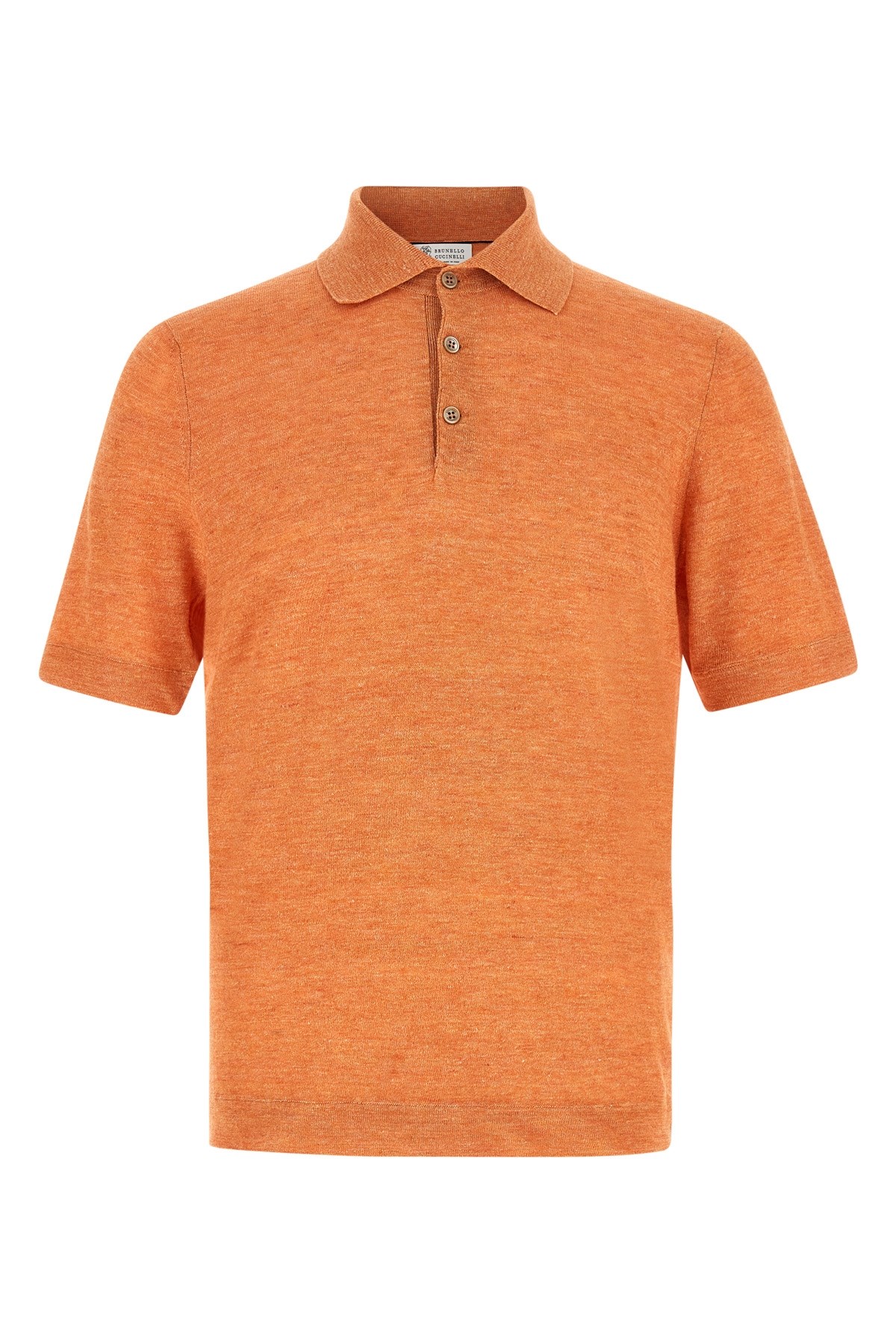 Linen Cotton Polo Shirt - Size 48 IT