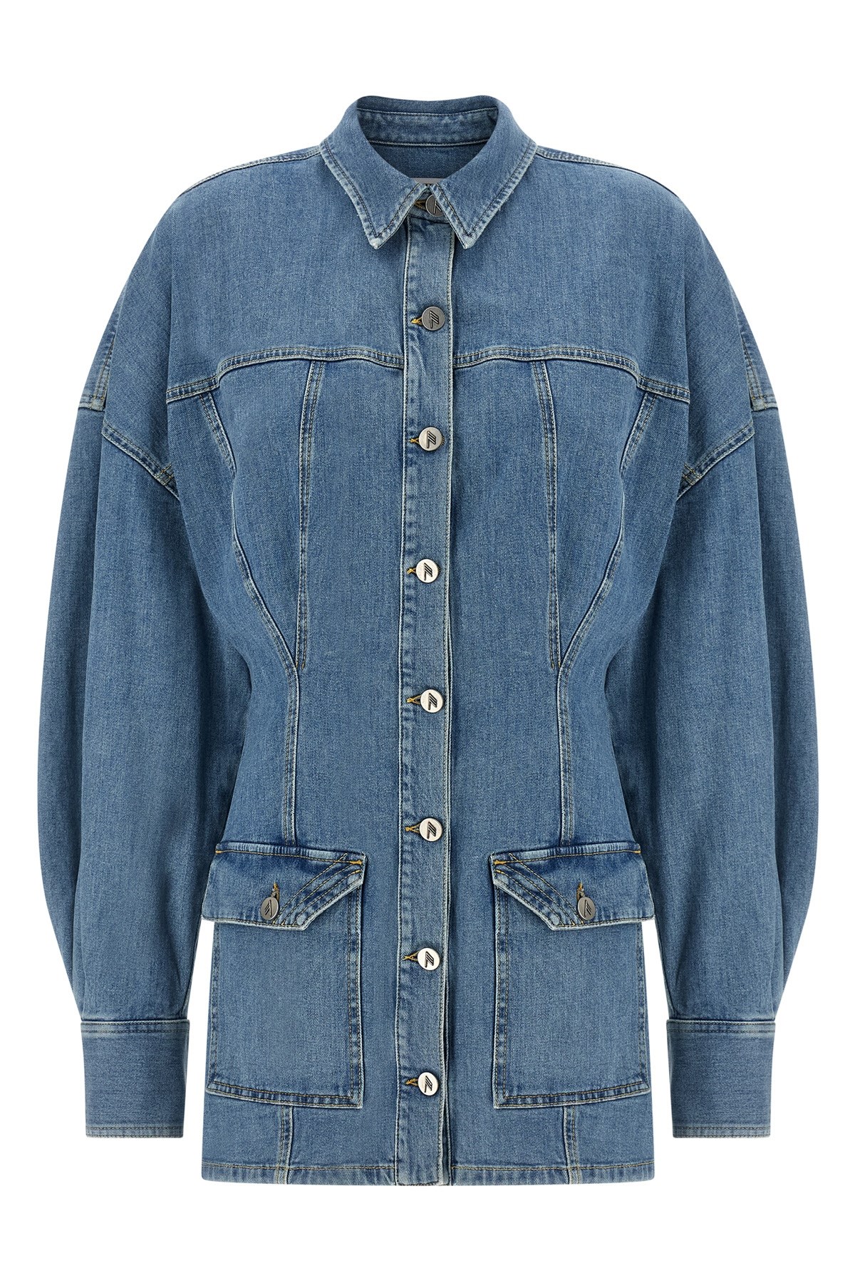 Denim Dress - Size 36 IT