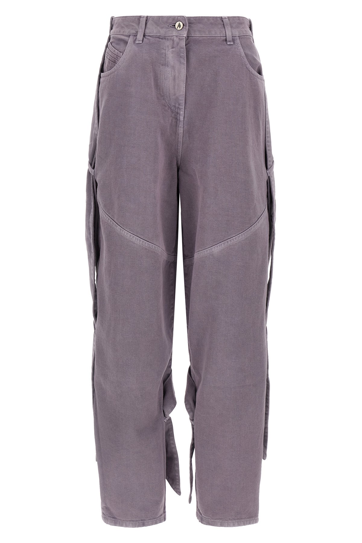 THE ATTICO Stückgefärbte Jeans　THE ATTICO Stückgefärbte ジーンズ THE