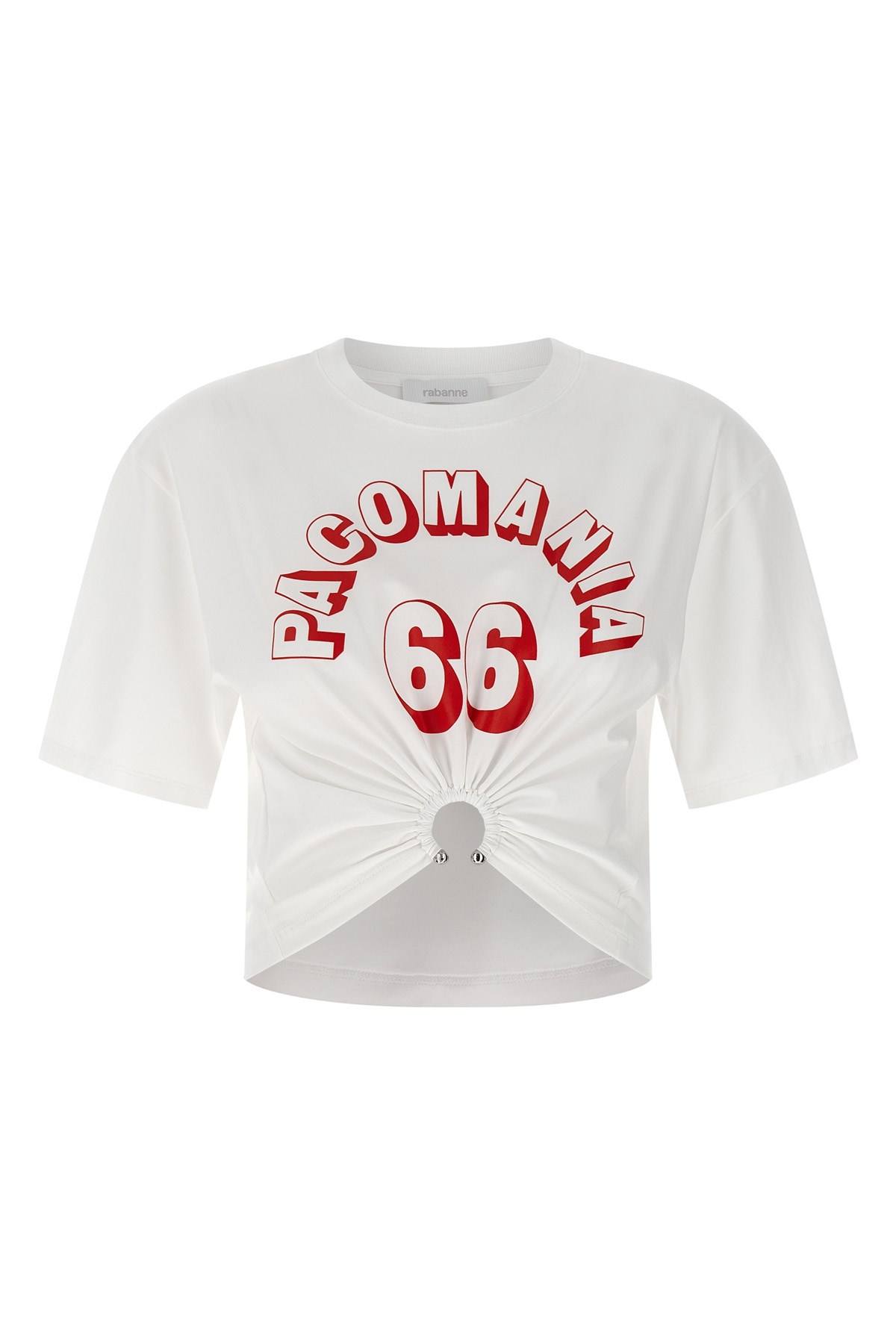 RABANNE T-Shirt Piercing Stampa