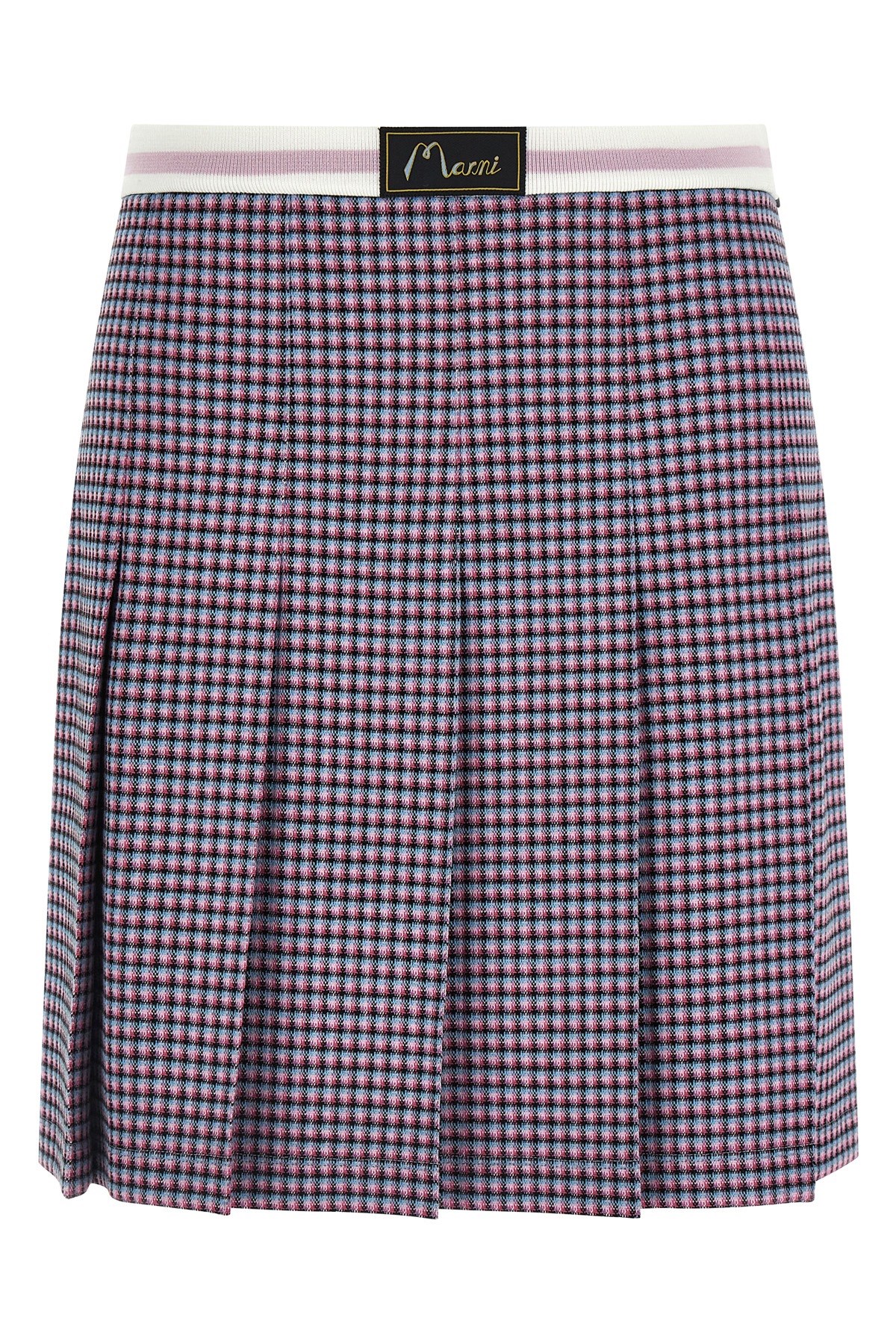 Houndstooth Skirt - Size 38 IT