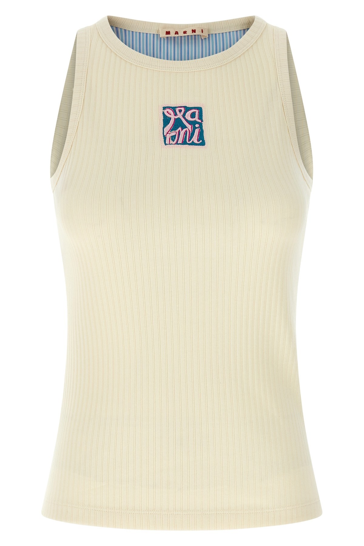 Logo Patch Tank Top - Size 40 IT