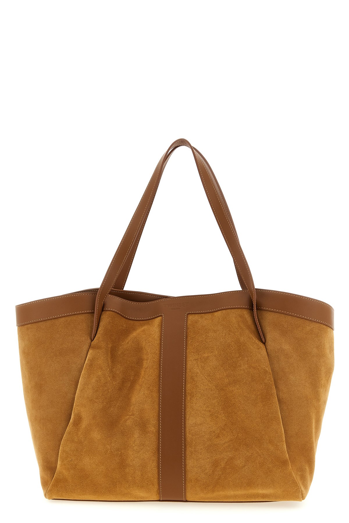 Suede Shopping Bag