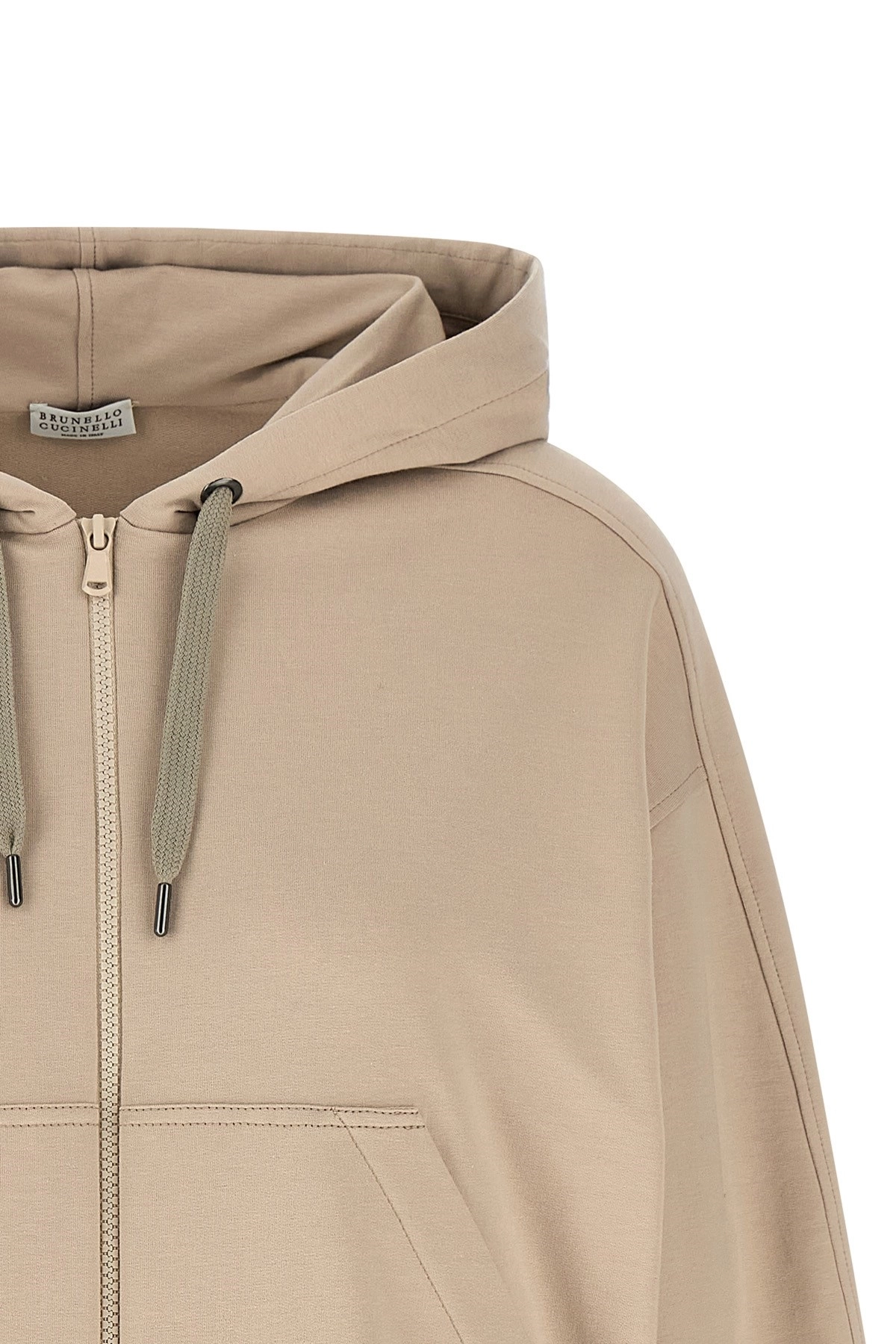Brunello cucinelli 'solomei ad mcccxci' hoodie available on julian
