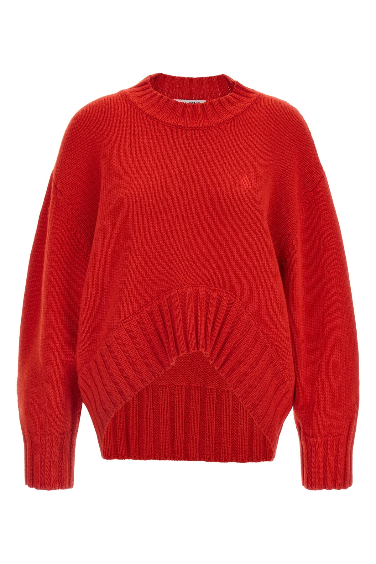 THE ATTICO Pullover Mit Asymmetrischem Saum　アシンメトリーヘムのTHE ATTICOセーター THE
