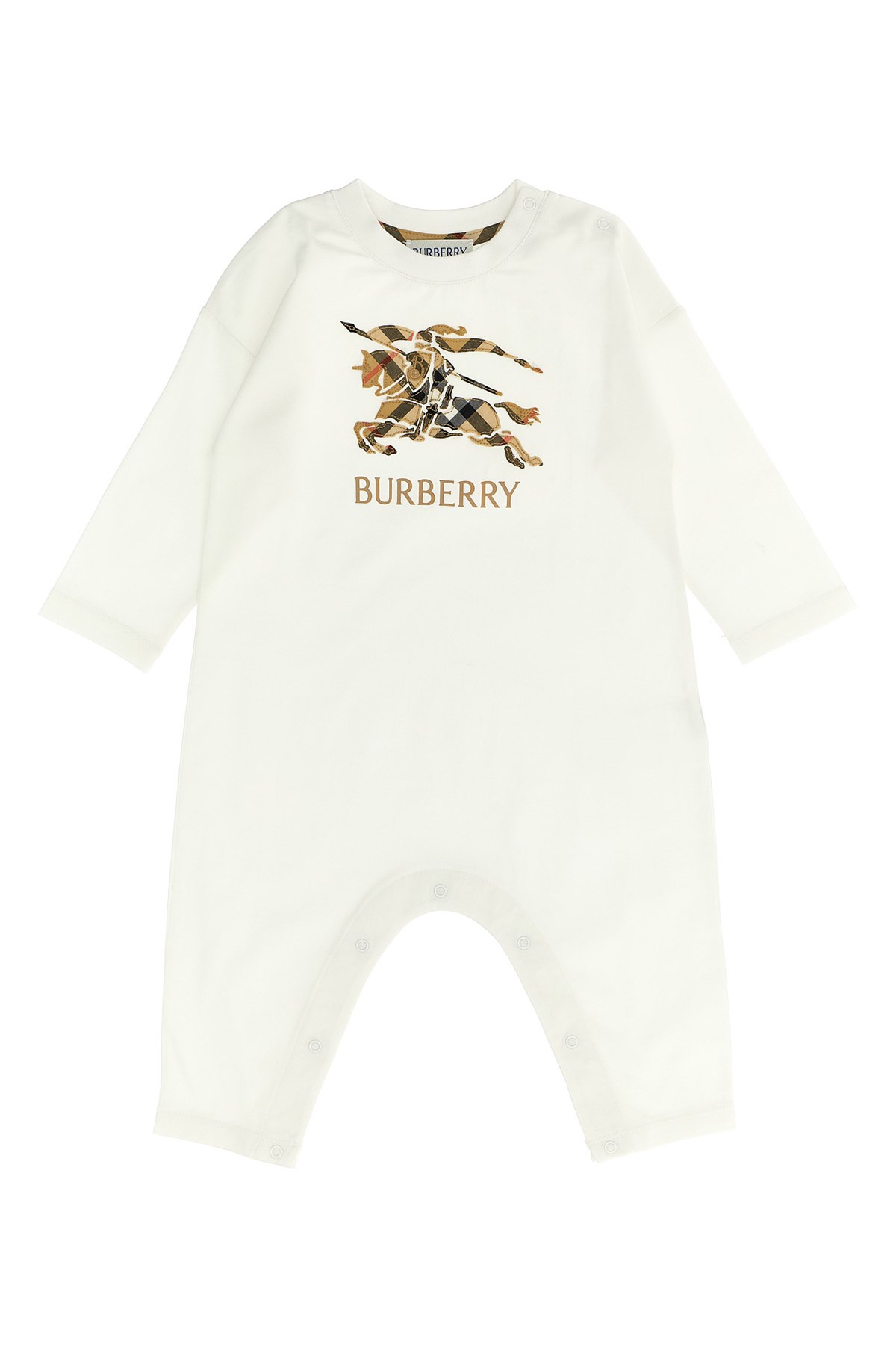 Burberry 'jonson' Jumpsuit In White