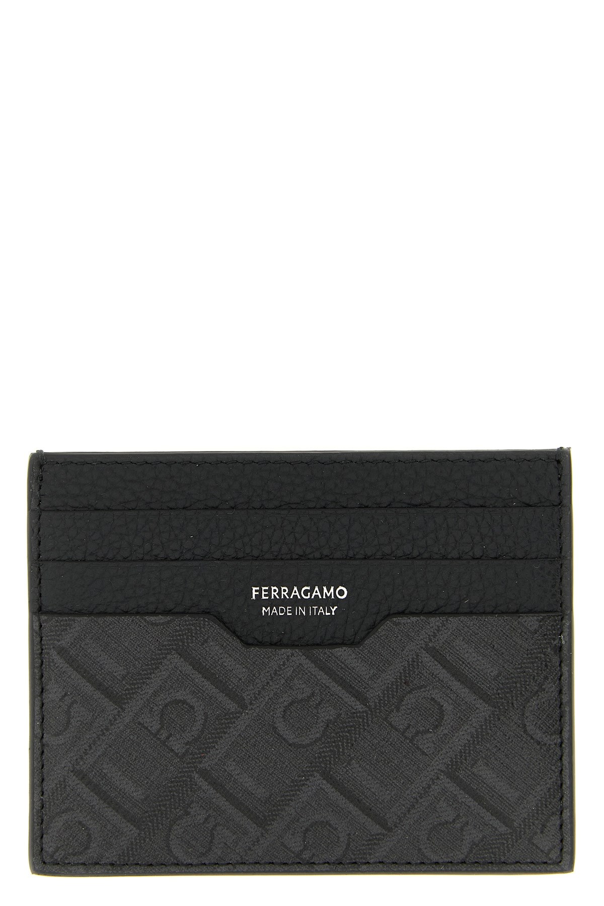 'Ferragamo Monogram' Card Holder - Size U
